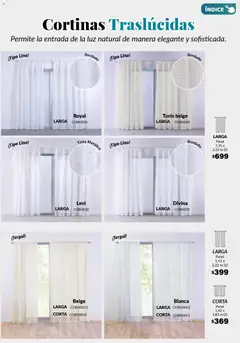 Vista previa de Colchas Concord Buen Fin, nuevo folleto de la tienda, válido en México a partir del 01.11.2025 | Página: 230 | Productos: Cortinas