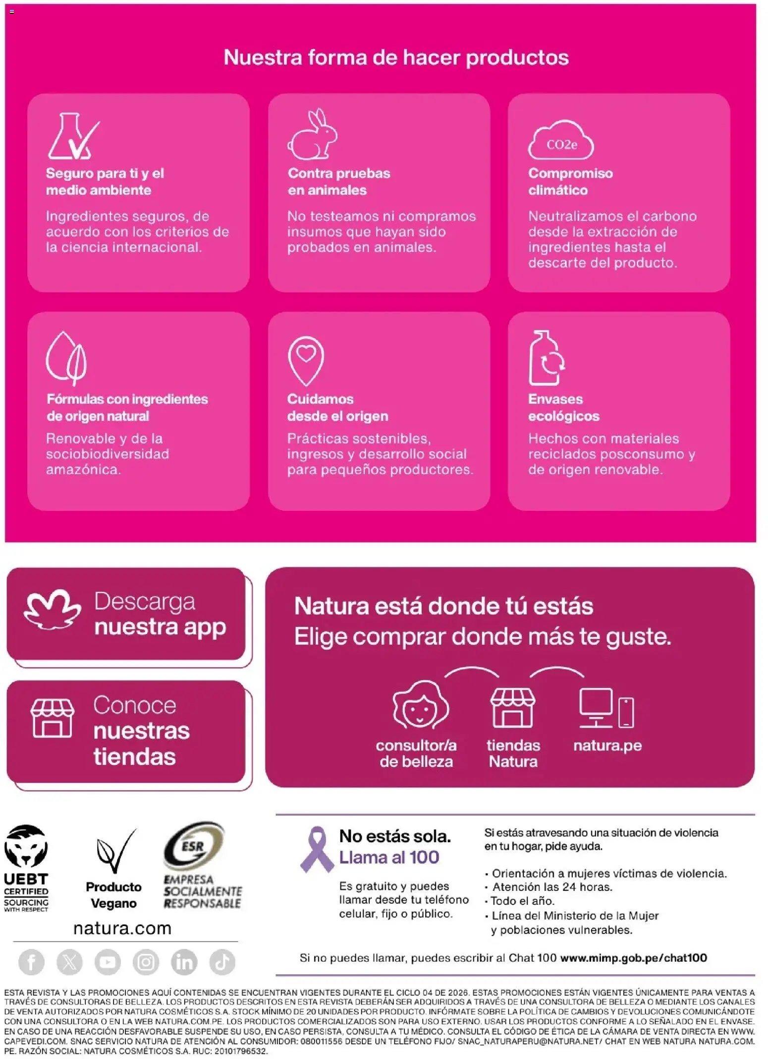 Catálogo Natura válido desde 20.02.2026 | Página: 138 | Productos: Té, Teléfono, Cámara