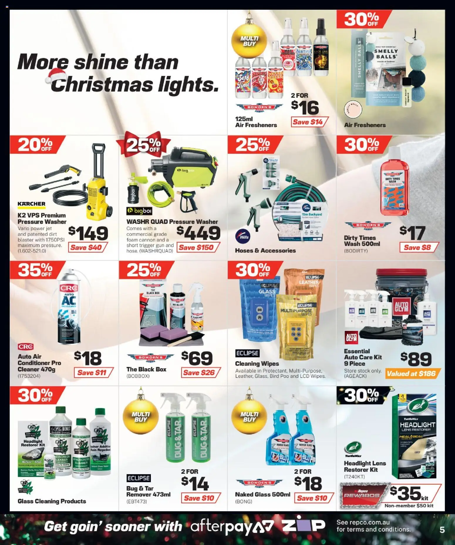 Repco catalogue - valid from 01.12.2025 | Page: 5 | Products: Cleaner, Conditioner, Accessories, Washer