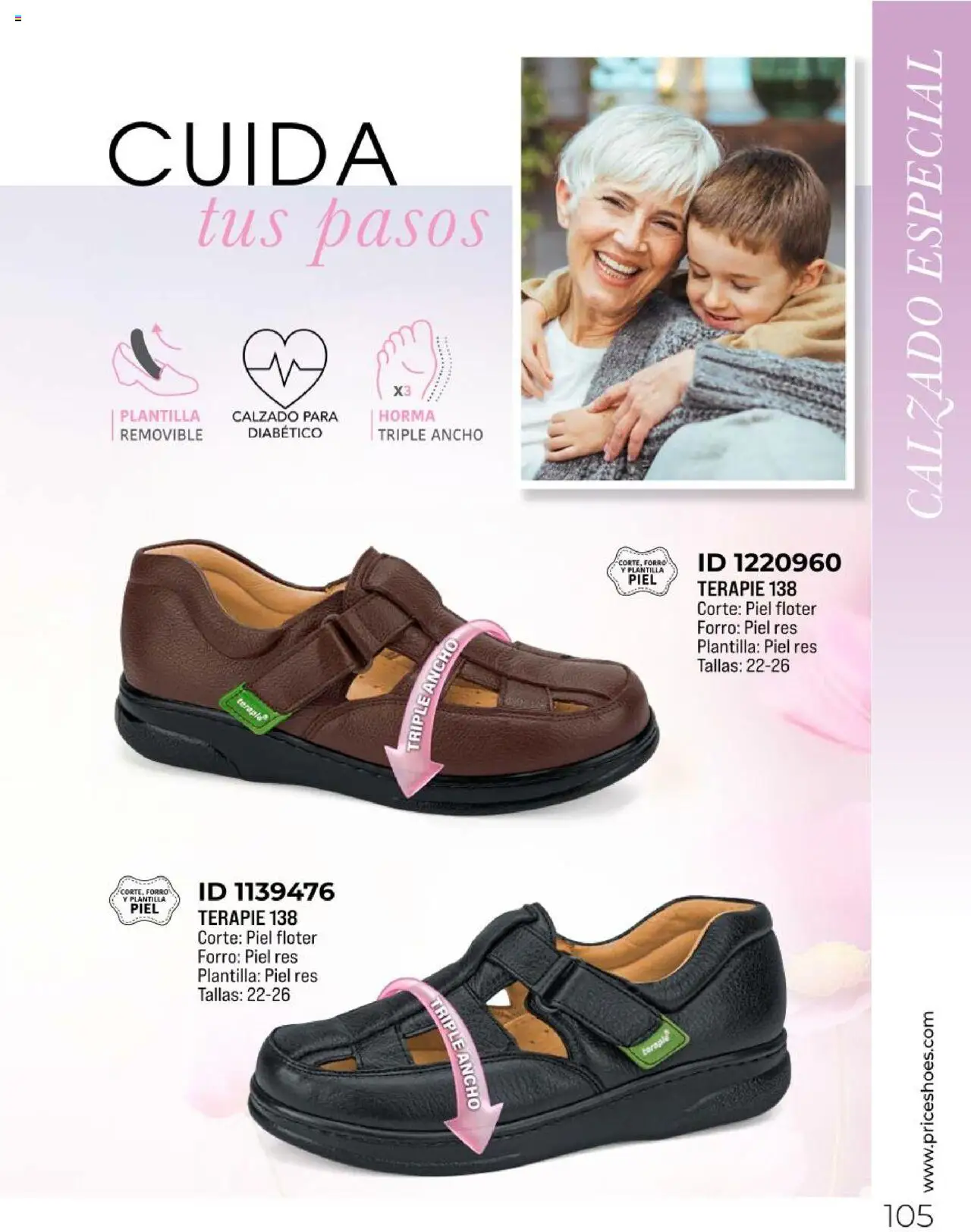 Nuevas ofertas de Price Shoes válidas en toda la República Mexicana desde el 10.02.2025. ¡Encuentra las mejores ofertas en Price Shoes catálogo Confort! | Página: 105 | Productos: Res