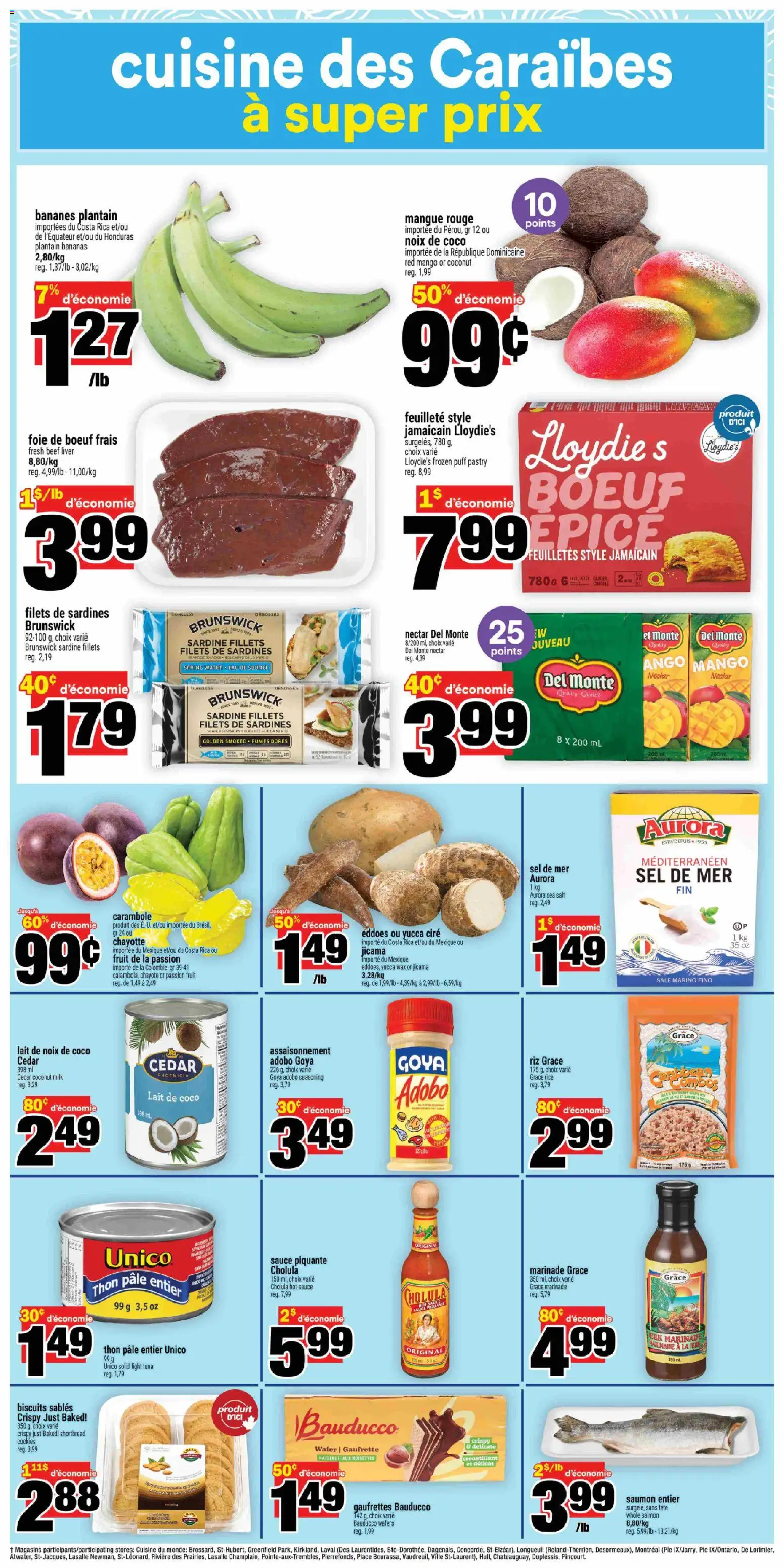 Super C flyer valid from 15.01.2026 | Page: 11 | Products: Rice, Beef, Milk, Bananas