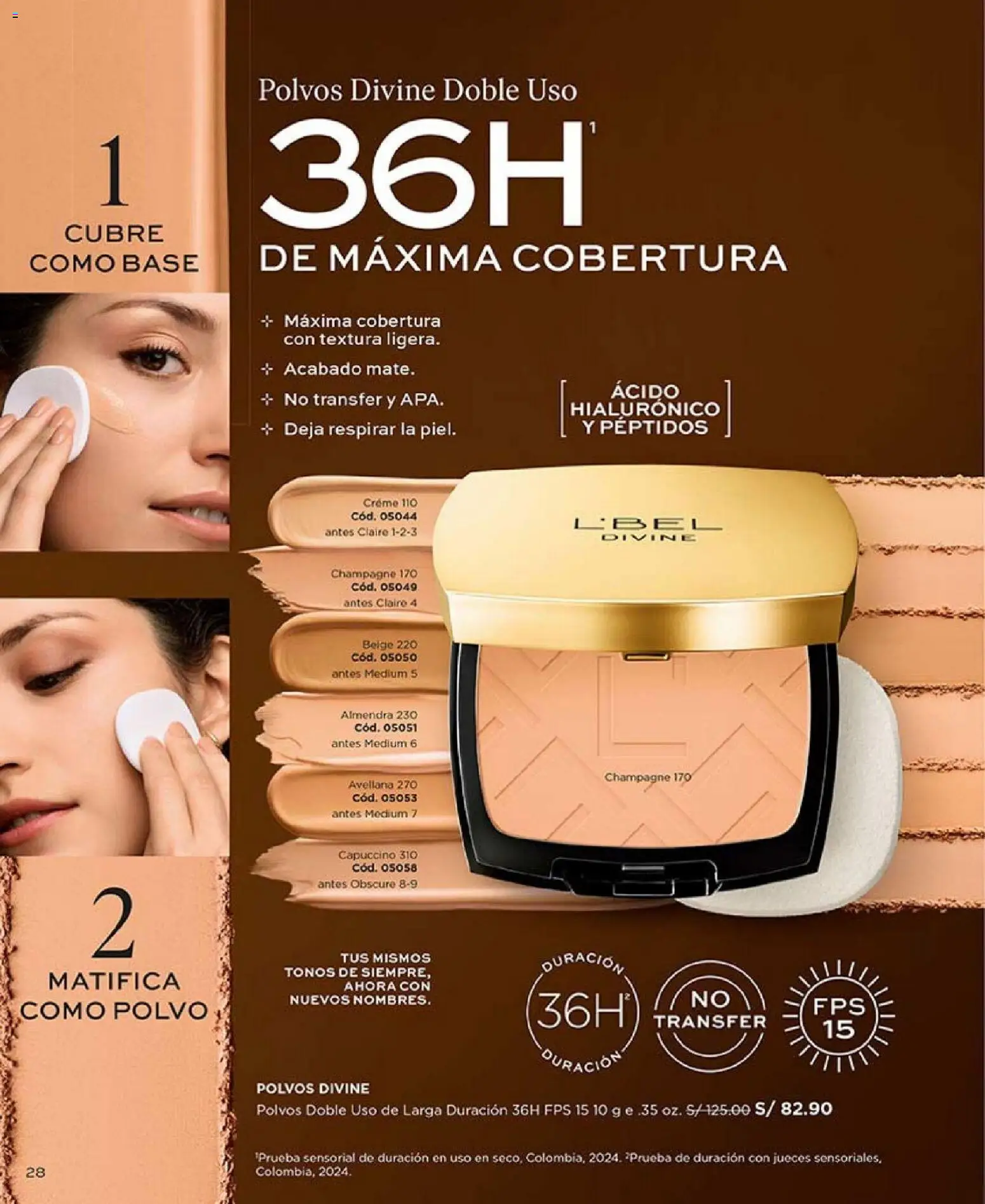 Catálogo L'Bel válido desde 27.12.2025 | Página: 28 | Productos: Polvo