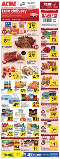 Preview of Acme weekly ads valid from 22.08.2025