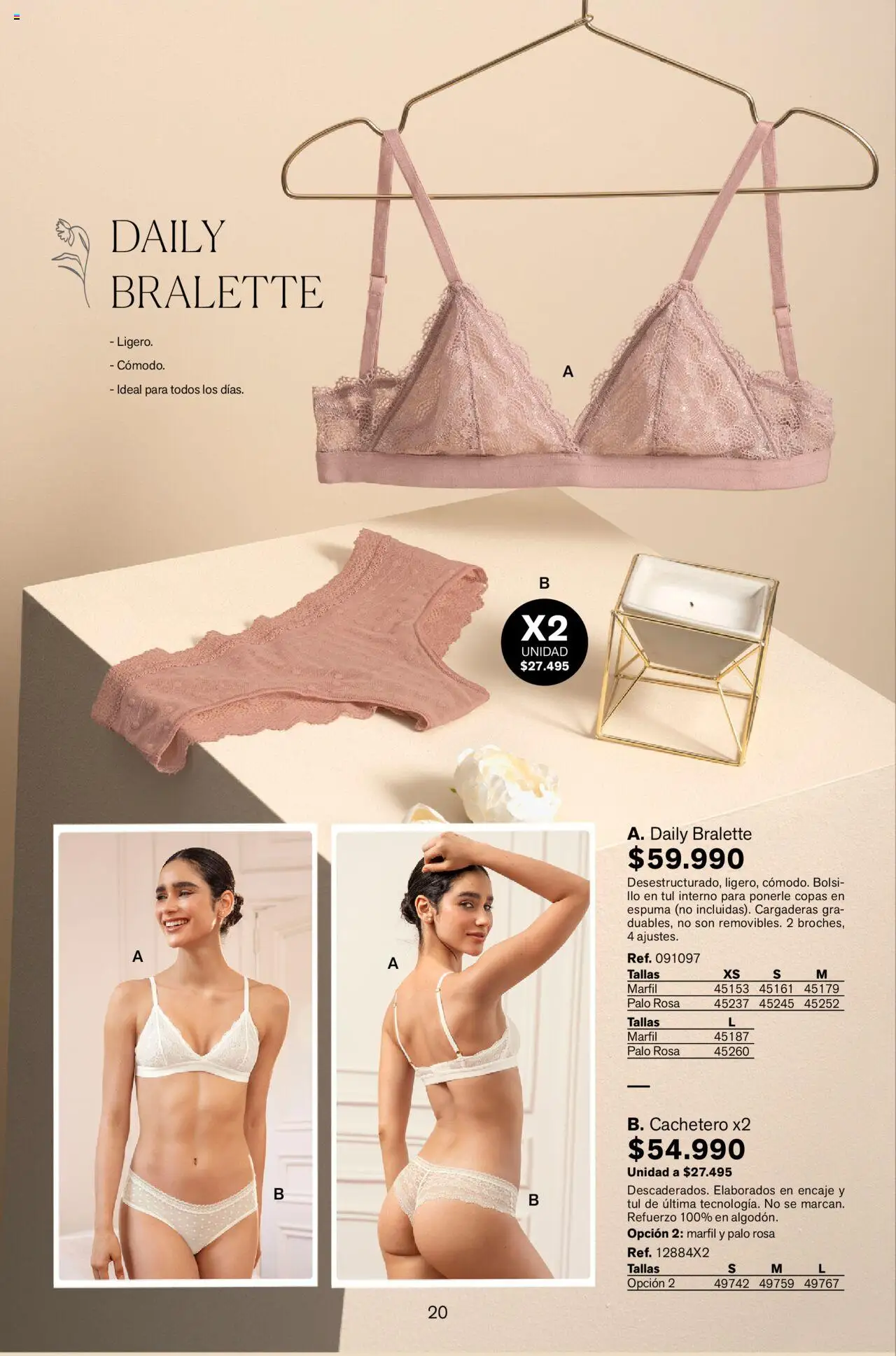 Leonisa revista - valida desde el 01.10.2025 | Página: 20 | Productos: Espuma, Cachetero