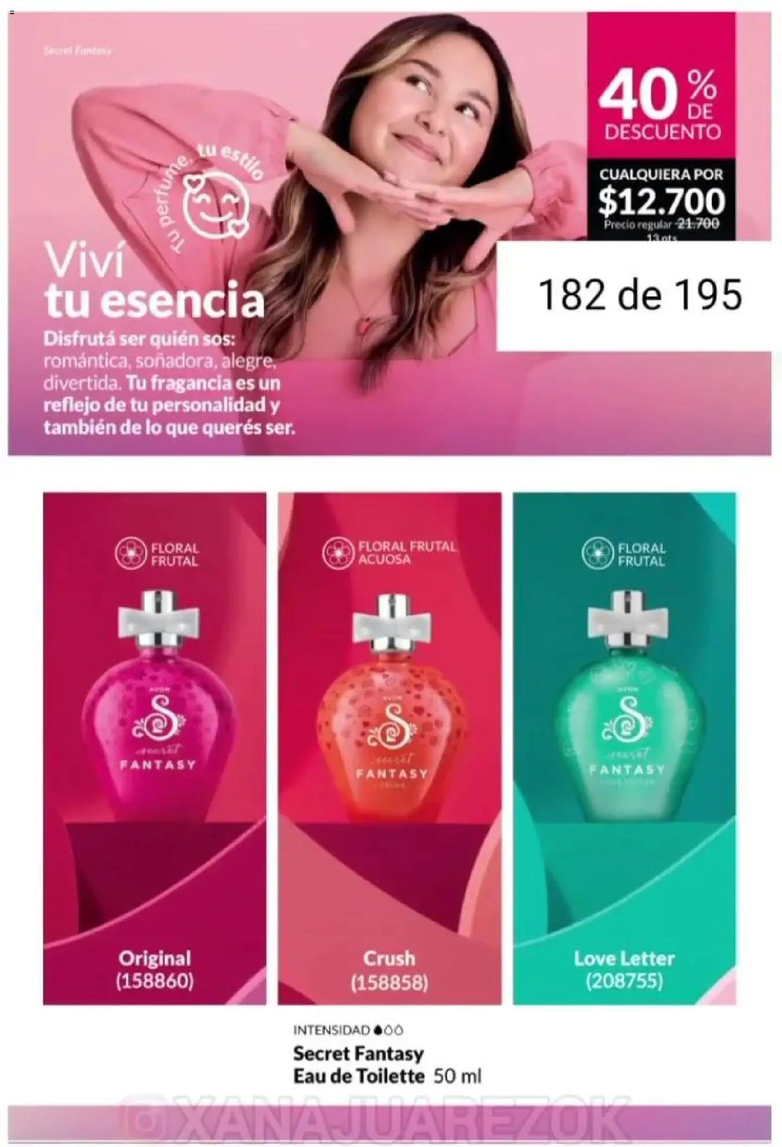 Catálogo AVON Campaña 1/2026 │ válido desde el 01.01.2026 | Página: 171 | Productos: Fragancia, Eau de toilette