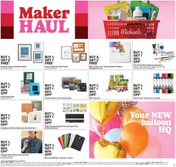 Preview of Michaels weekly ads valid from 03.08.2025
