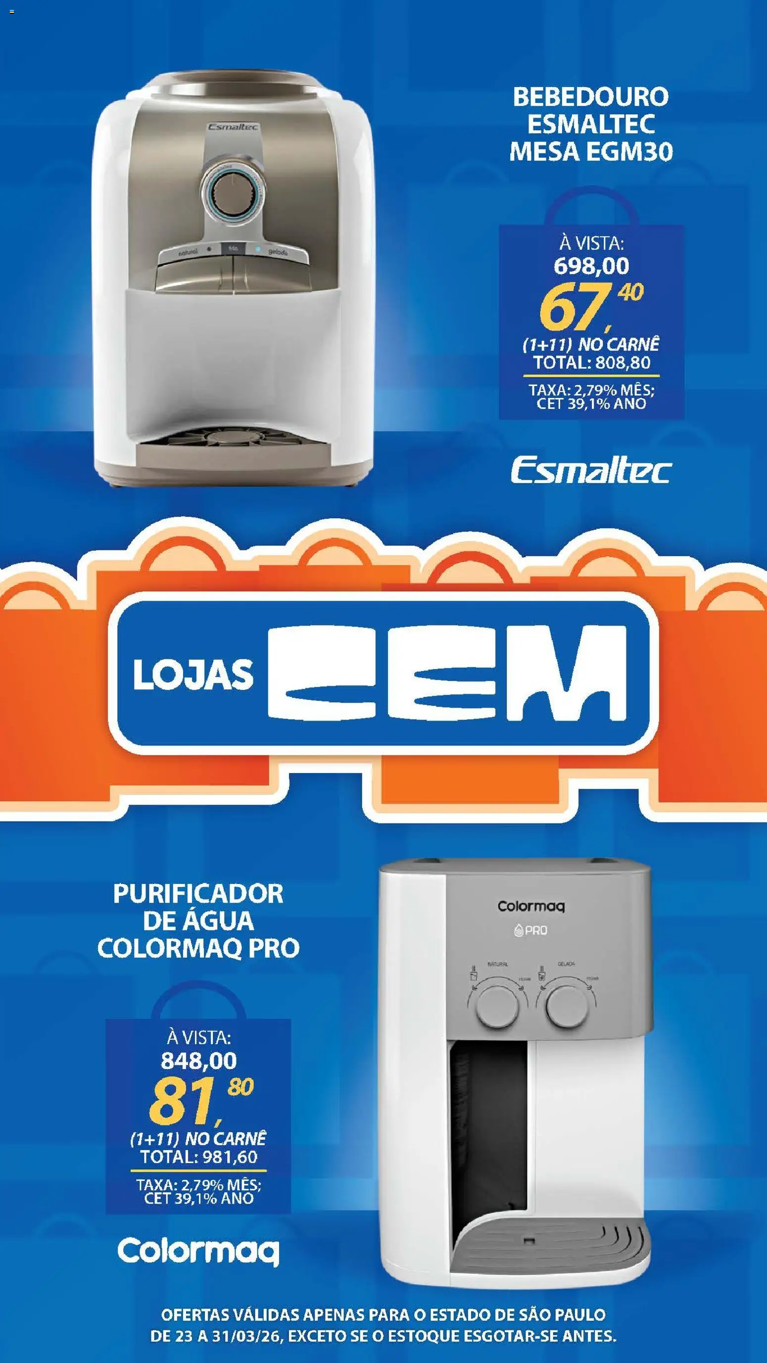 Lojas Cem Folheto - válido de 23.03.2026 | Página: 31