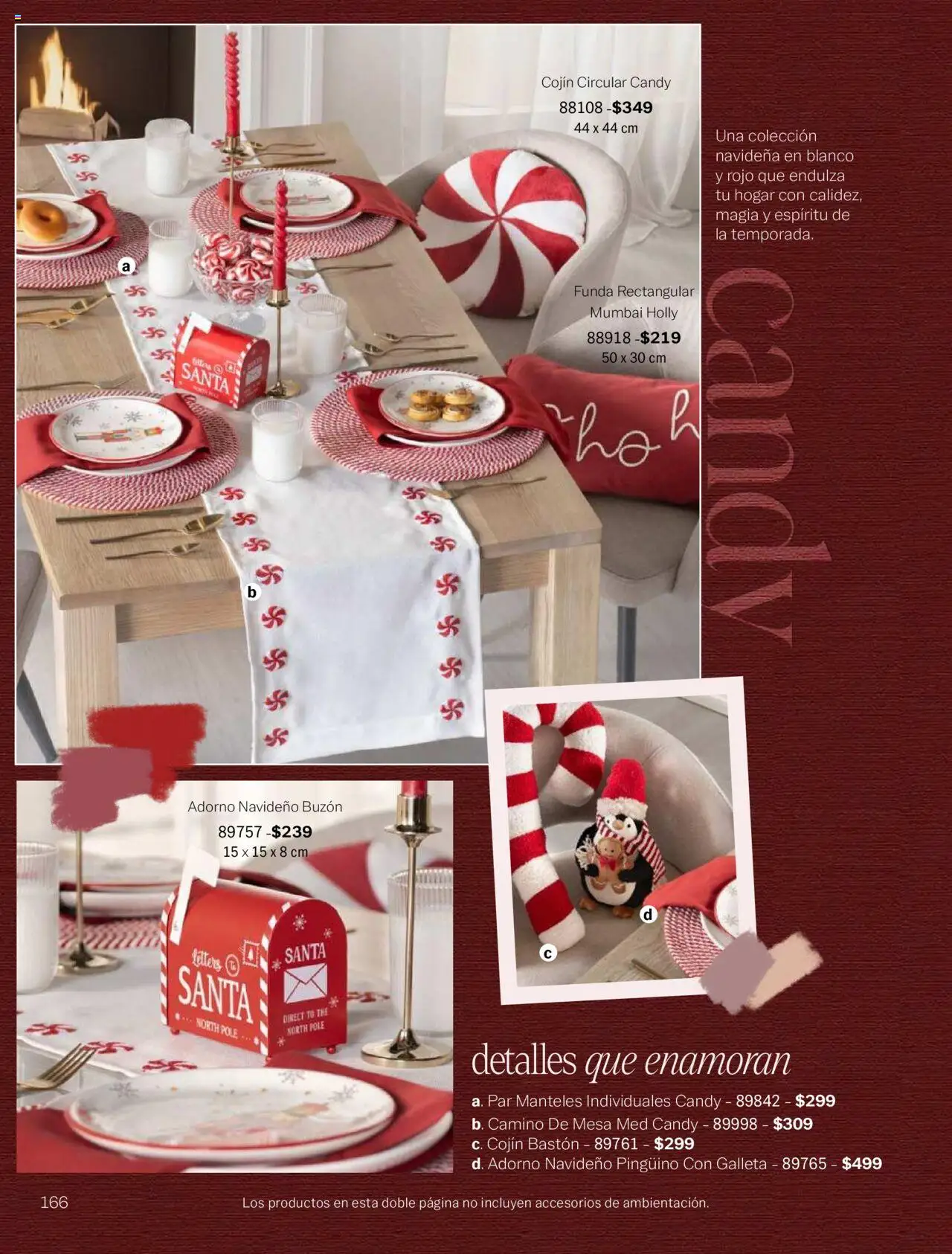 Nuevas ofertas de Vianney válidas en toda la República Mexicana desde el 15.08.2025. ¡Encuentra las mejores ofertas en Vianney - Catálogo Invierno! | Página: 168 | Productos: Funda, Buzón, Mesa