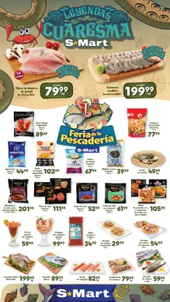 Vista previa de S-Mart folleto Ofertas de feria Juárez, nuevo folleto de la tienda, válido en México a partir del 17.02.2026