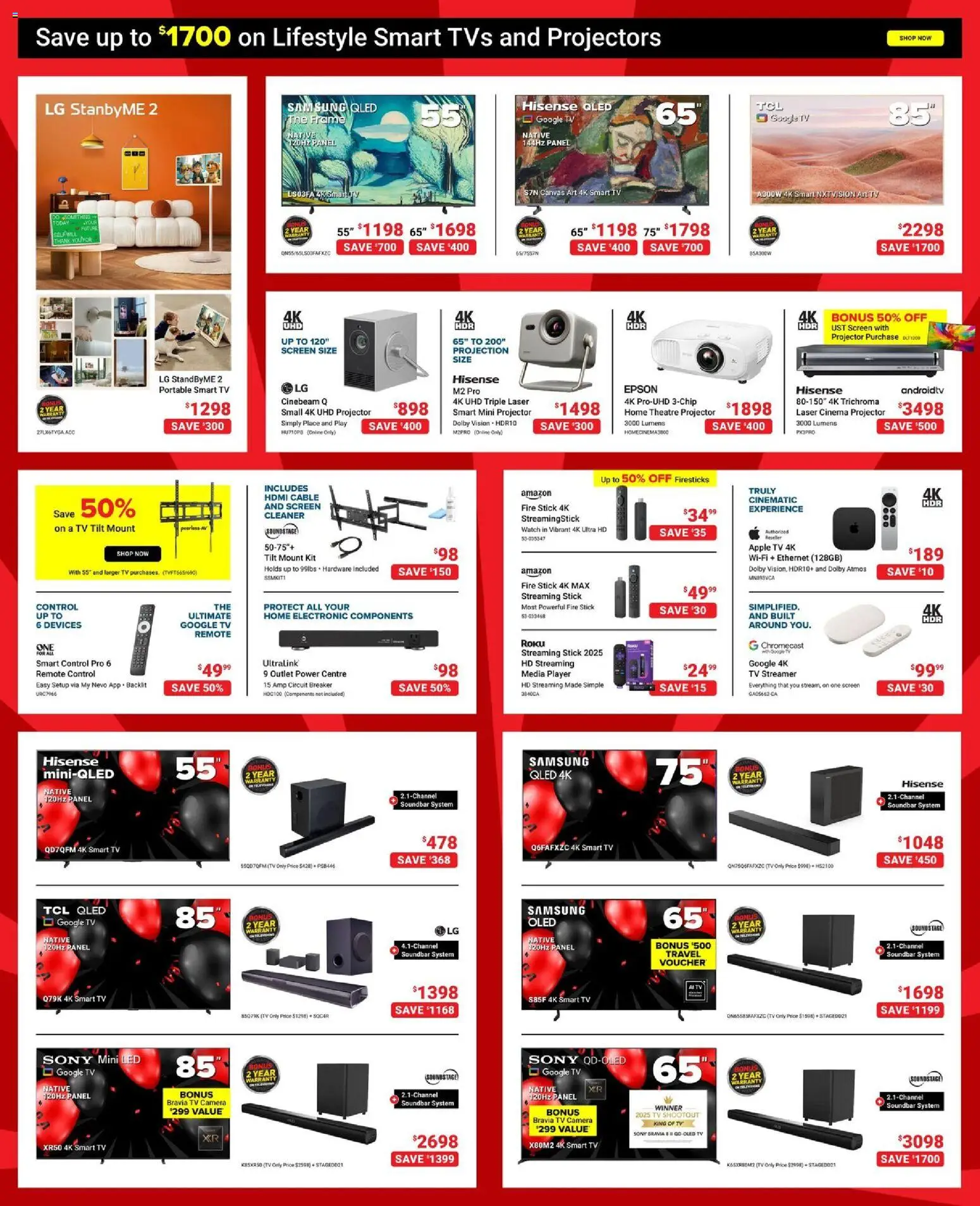 Visions flyer valid from 20.11.2025 | Page: 5 | Products: Watch, Tv, Player, Camera
