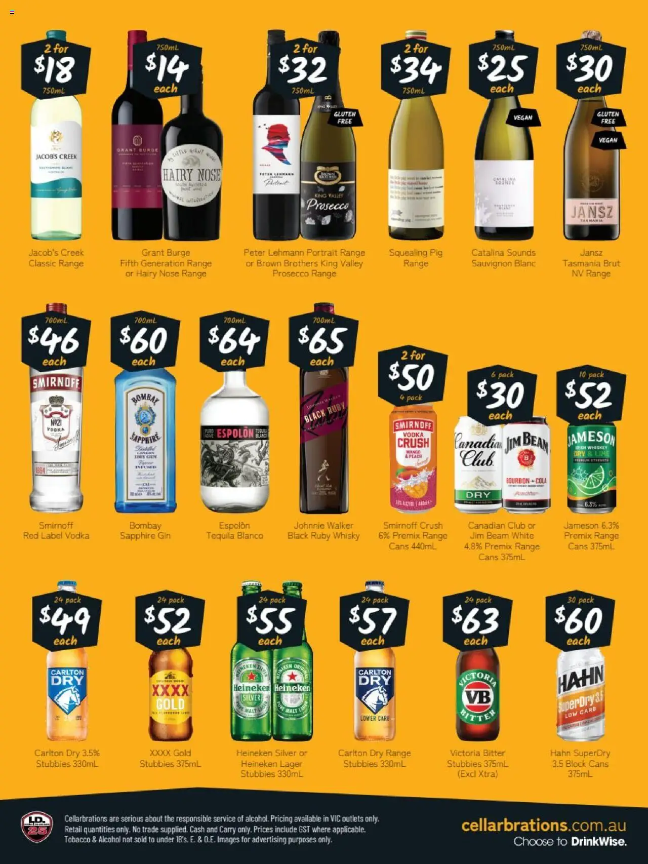 Cellarbrations catalogue - valid from 11.08.2025 | Page: 2 | Products: Bourbon, Gin, Whiskey, Lime