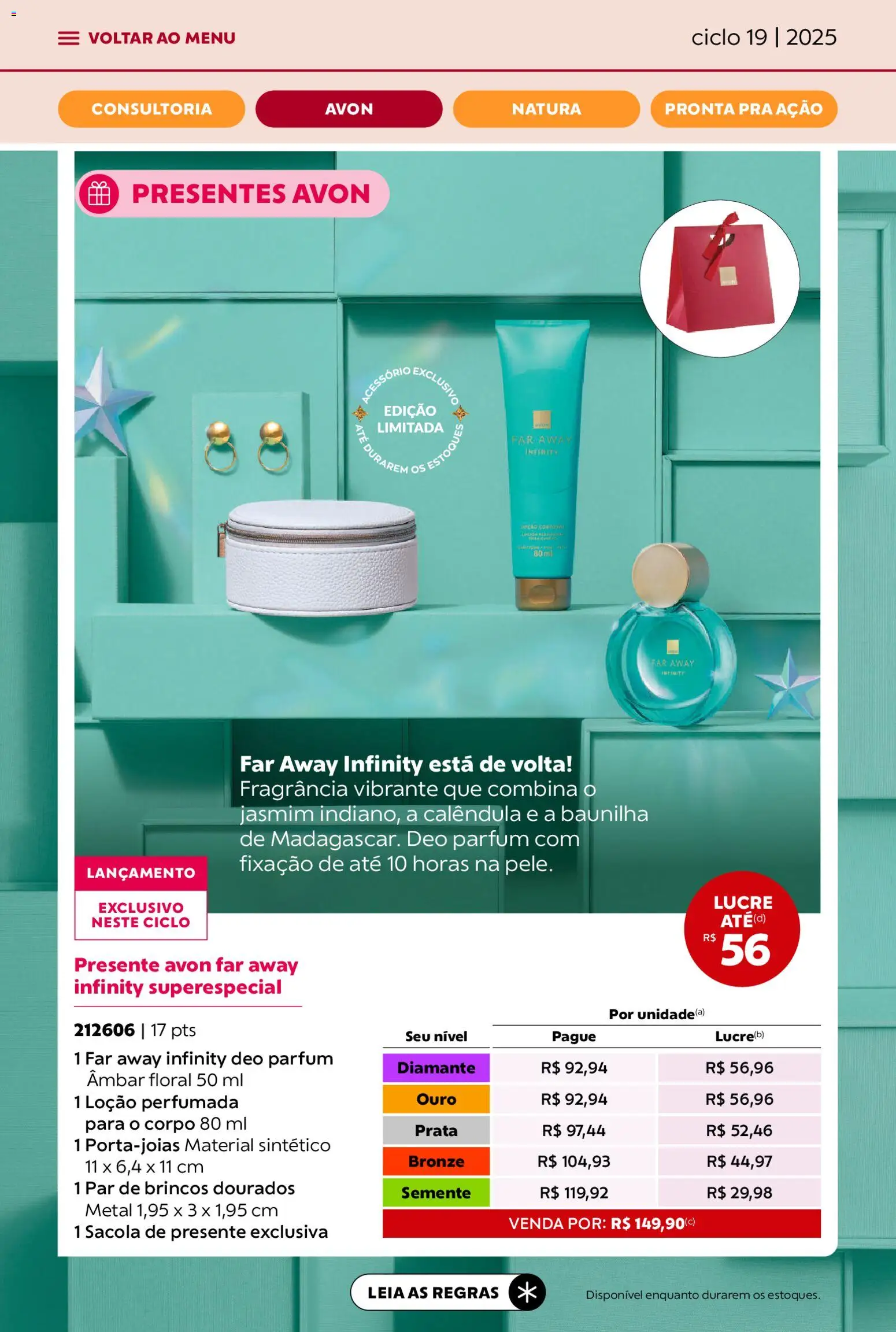 Avon Folheto - válido de 21.11.2025 | Página: 10 | Produtos: Fragrância