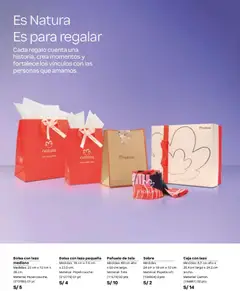Vista previa de folleto Natura - Ciclo 4 de la Natura válido desde 20.02.2026 | Página: 18 | Productos: Caja, Bolsa