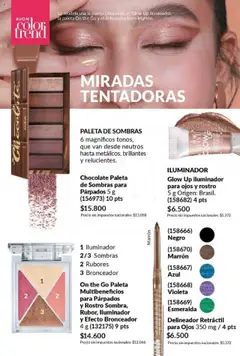 Vista previa Catálogo AVON Campaña 11/2025 válido desde el 23.09.2025 | Página: 39 | Productos: Iluminador, Bronceador, Delineador, Chocolate