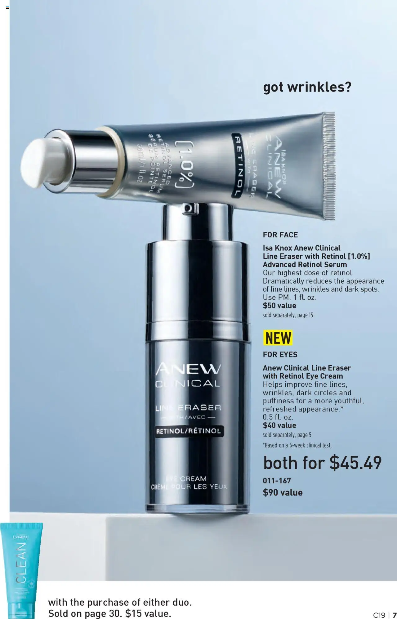 Avon Brochure - valid from 10.09.2025 | Page: 7 | Products: Eraser, Eye Cream, Cream