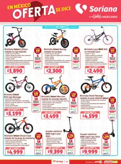 Vista previa de Soriana - Preciazazaso Híper: Ags, Col, Gto, Jal, Mich, nuevo folleto de la tienda, válido en México a partir del 02.01.2026 | Página: 49 | Productos: Cuadro, Scooter, Té, Batería