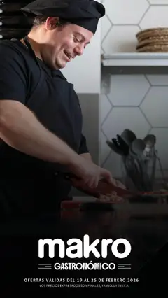 Vista previa Makro ofertas válido desde el 19.02.2026