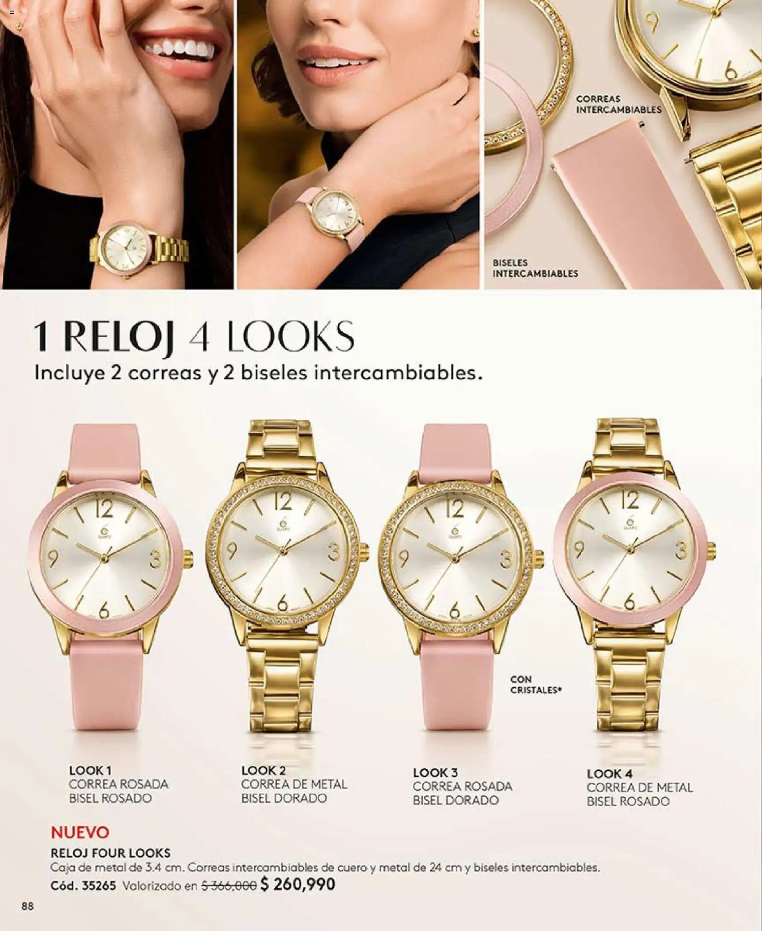 Ésika revista - valida desde el 03.11.2025 | Página: 100 | Productos: Reloj, Caja