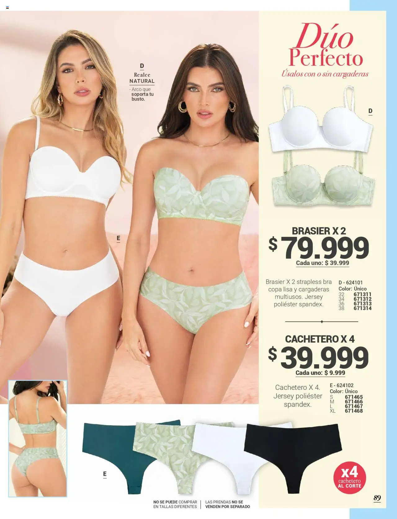 Carmel revista - valida desde el 25.09.2025 | Página: 91 | Productos: Brasier, Cachetero