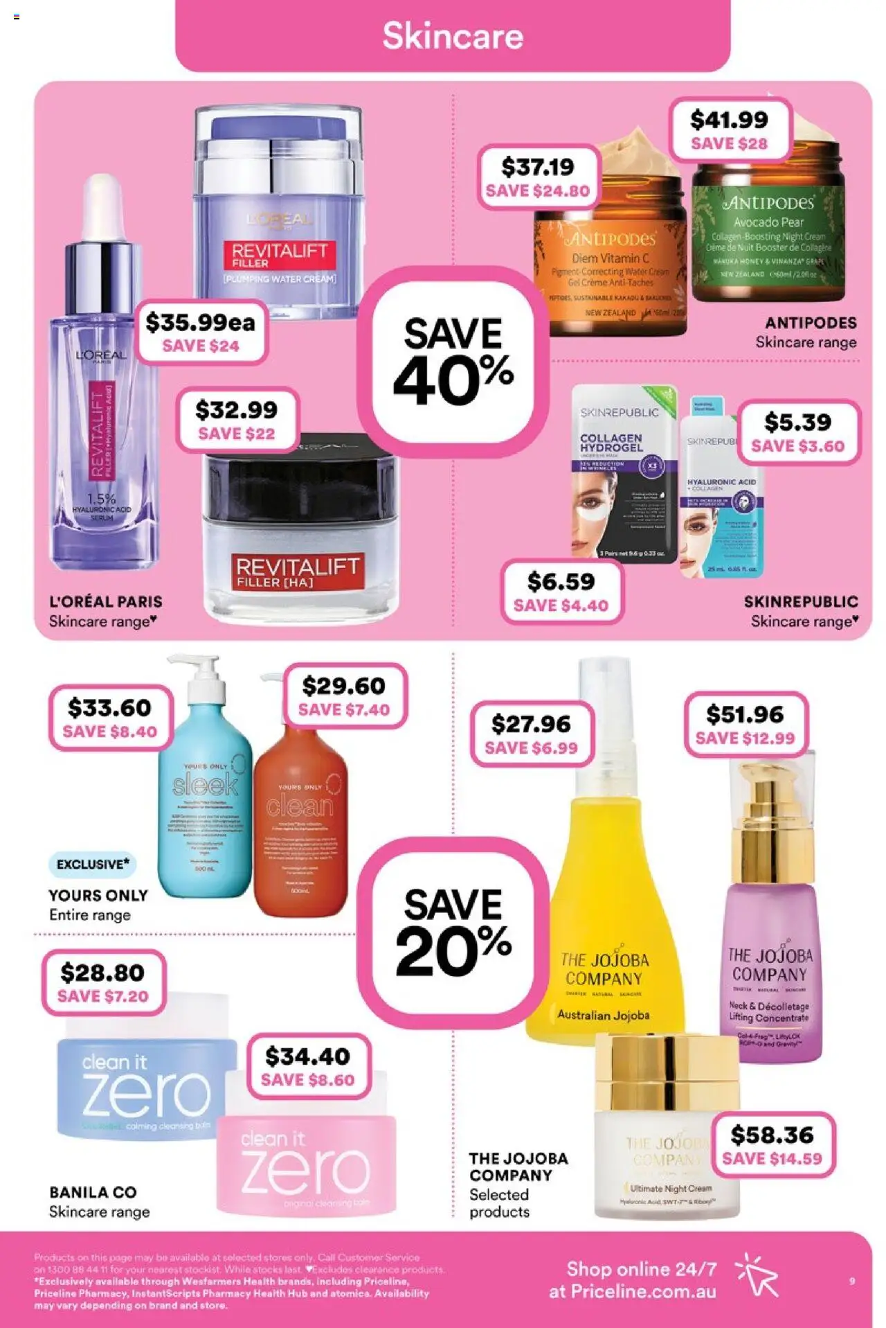 Priceline Pharmacy catalogue - valid from 11.09.2025 | Page: 9 | Products: Honey, Sustainable, Pear, Collagen