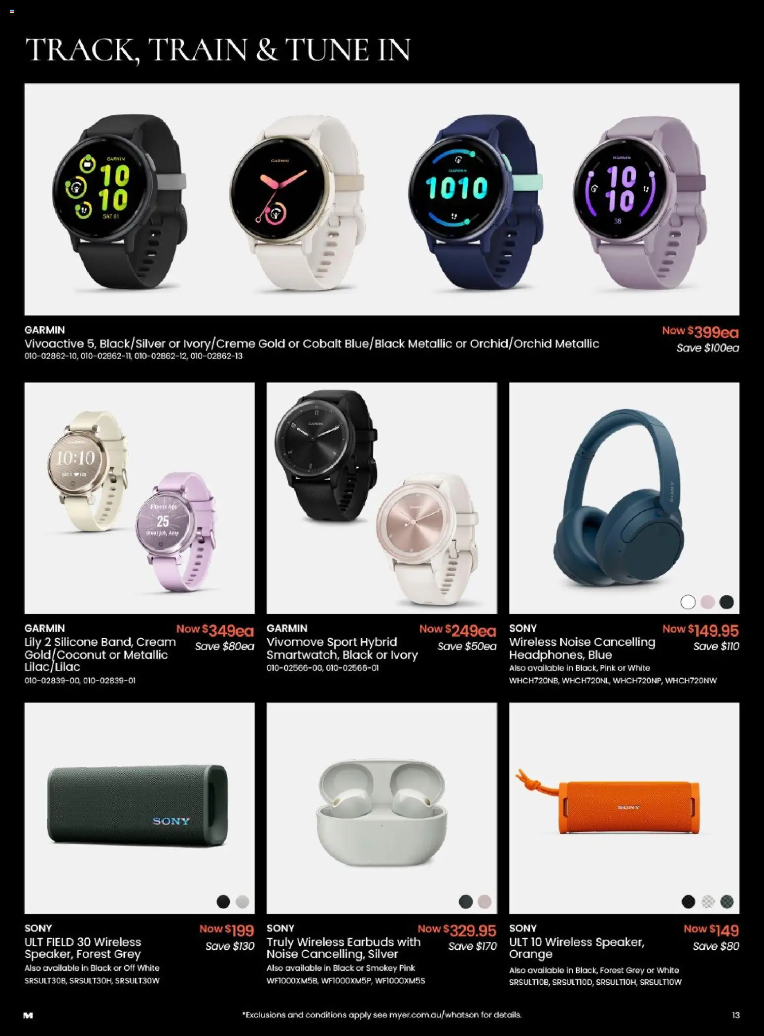 Myer catalogue - valid from 17.11.2025 | Page: 13 | Products: Cream