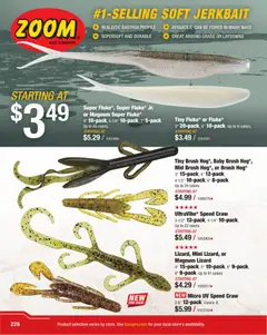 Preview of Cabela's weekly ads valid from 22.01.2026 | Page: 226 | Products: Brush, Bait