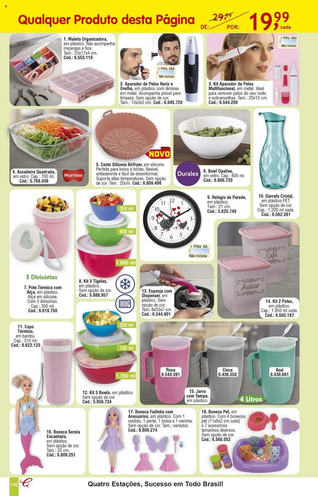 Quatro Estações Folheto - válido de 01.08.2025 | Página: 96 | Produtos: Café, Açúcar, Aparador de pelos, Bolsa