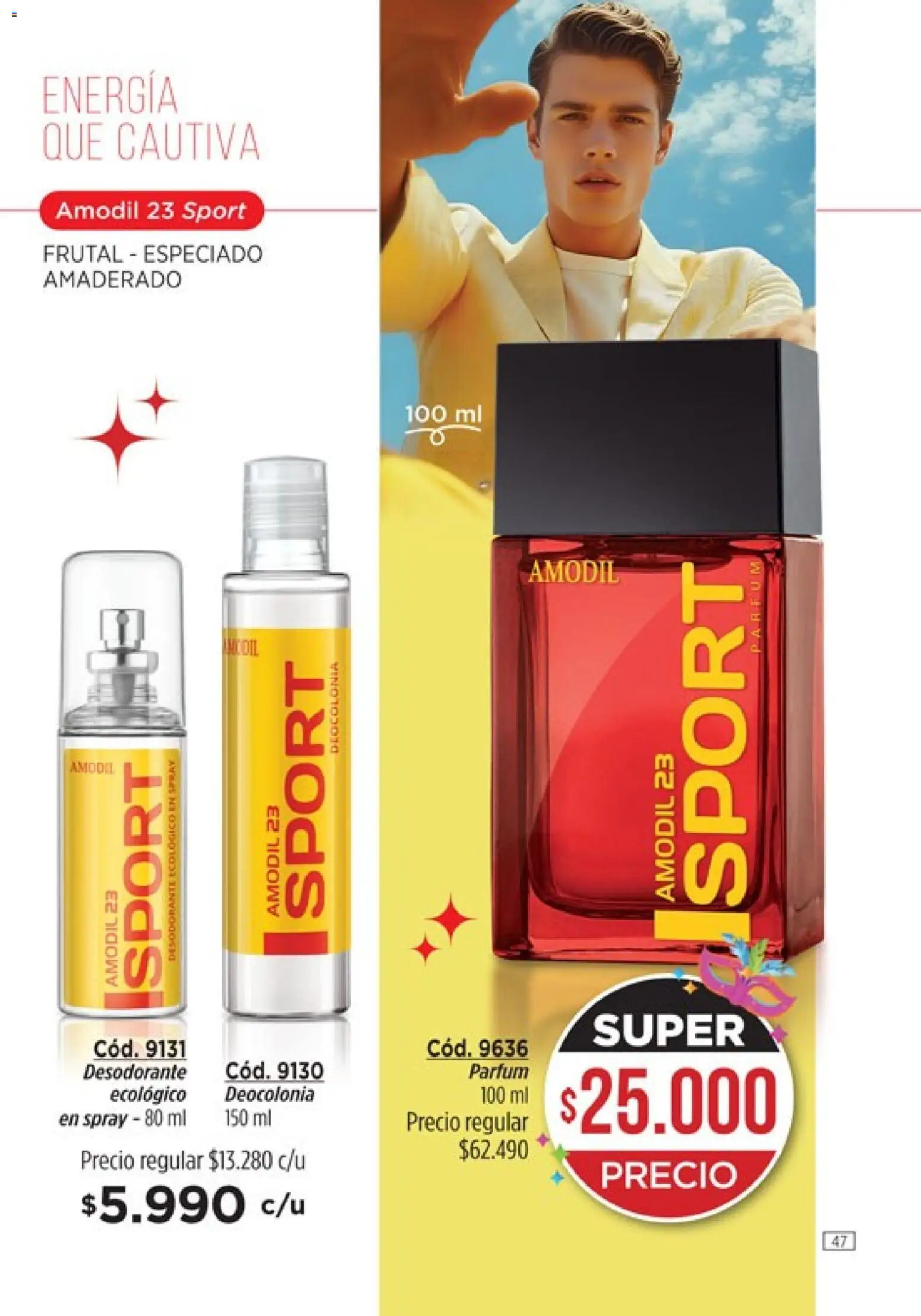 Catálogo Amodil Campaña 3 │ válido desde el 01.03.2026 | Página: 47 | Productos: Desodorante