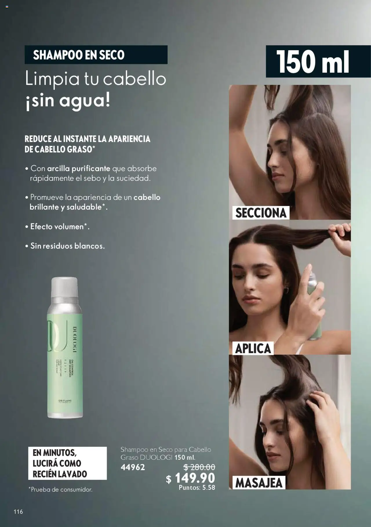 Nuevas ofertas de Oriflame válidas en toda la República Mexicana desde el 13.09.2025. ¡Encuentra las mejores ofertas en Oriflame - Campaña 13 2025! | Página: 116