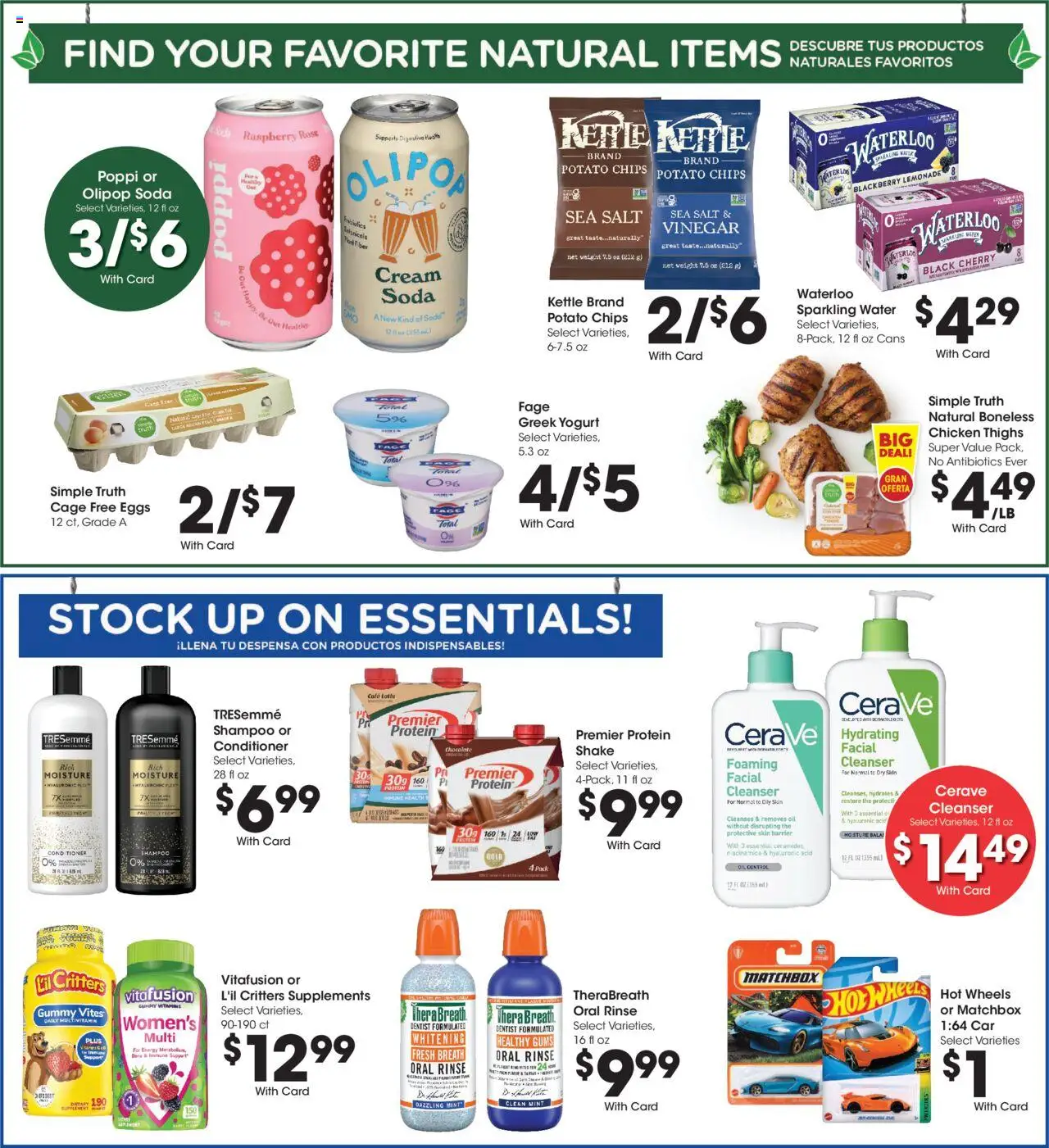 Fry's Food Weekly Ad - valid from 06.08.2025 | Page: 7 | Products: Yogurt, Chocolate, Chips, Water