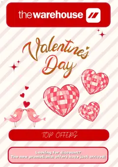 The Warehouse catalogue preview  - valid from 10.02.2026