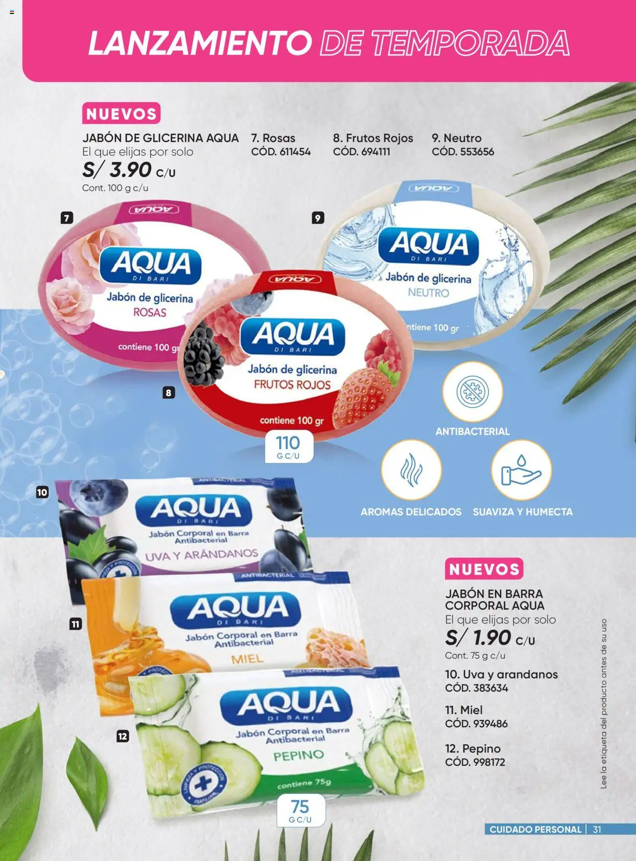 Catálogo Azzorti válido desde 18.08.2025 | Página: 31 | Productos: Jabón, Arándanos