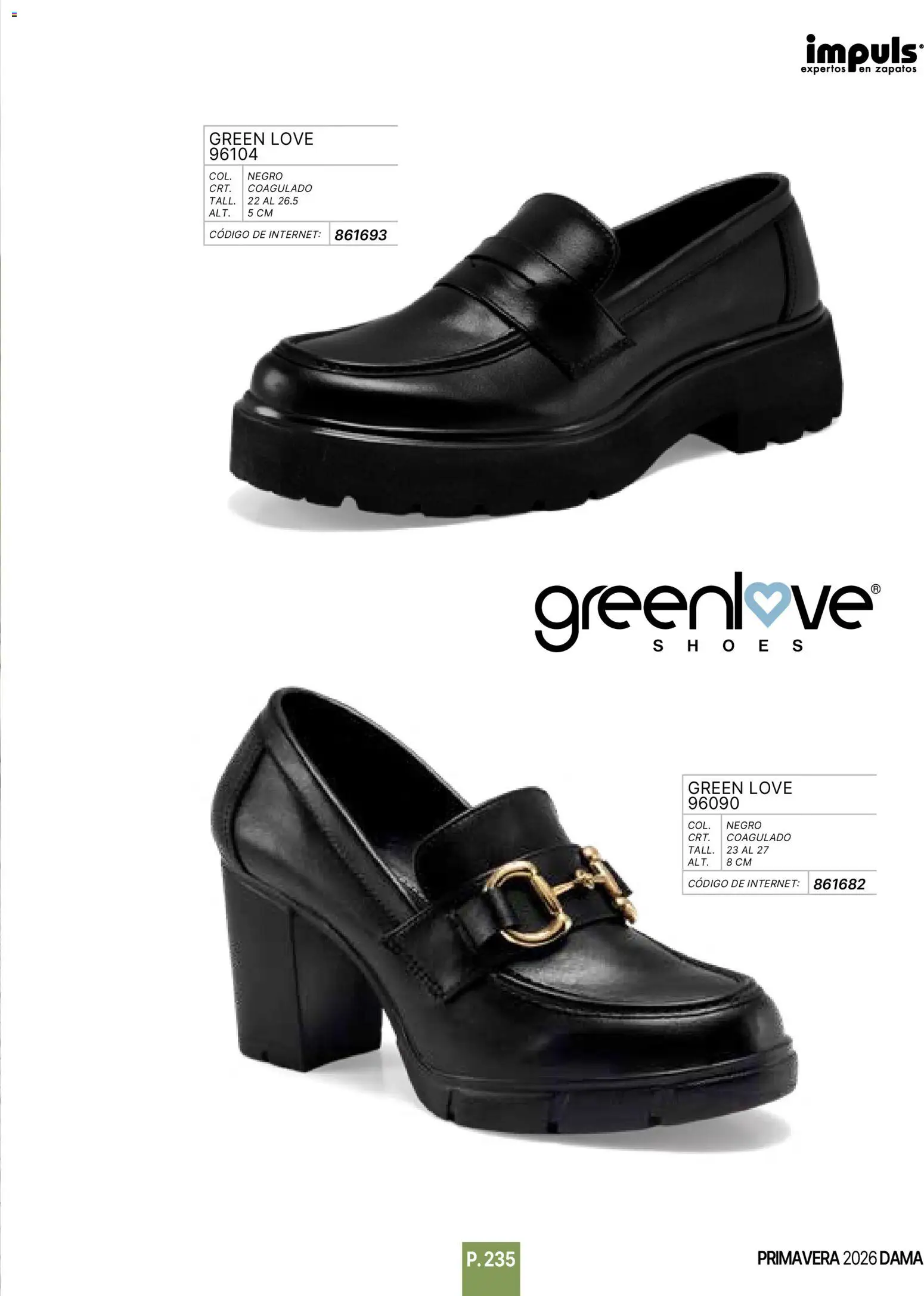 Nuevas ofertas de Impuls válidas en toda la República Mexicana desde el 01.01.2026. ¡Encuentra las mejores ofertas en Impuls catálogo Primavera! | Página: 237 | Productos: Zapatos