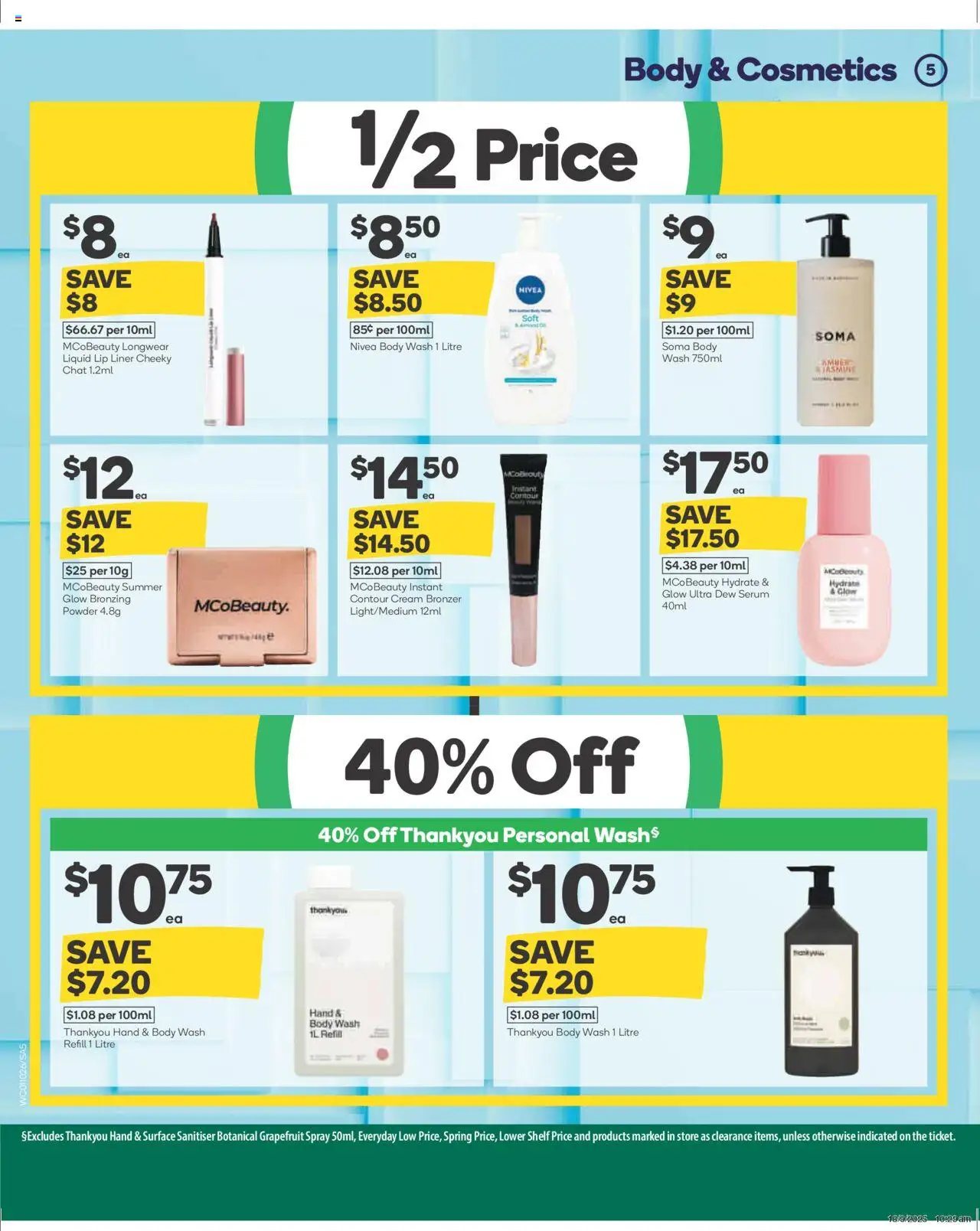 Woolworths catalogue - valid from 01.10.2025 | Page: 6 | Products: Shelf, Cream, Grapefruit, Contour