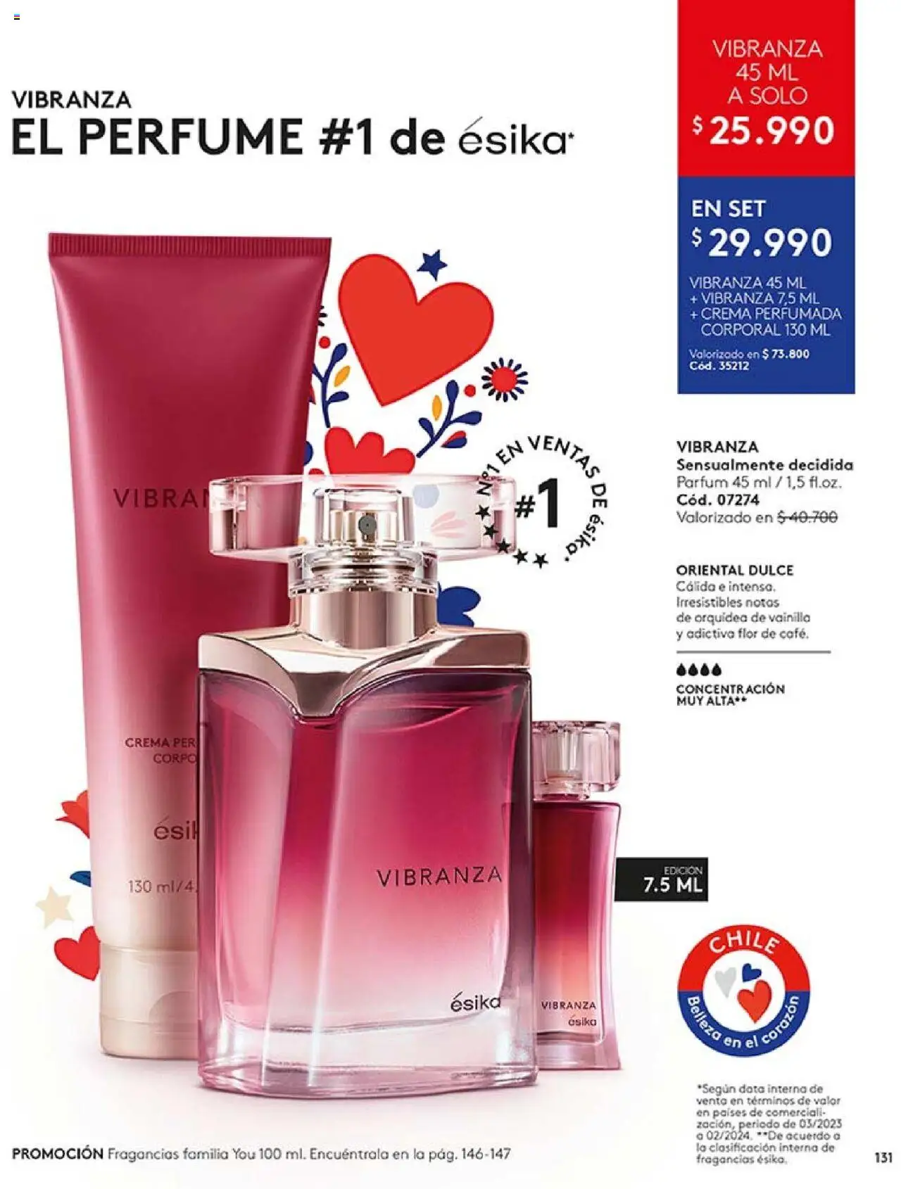 Catálogo Ésika Campaña 14 │ válido desde el 31.08.2025 | Página: 135 | Productos: Perfume, Crema