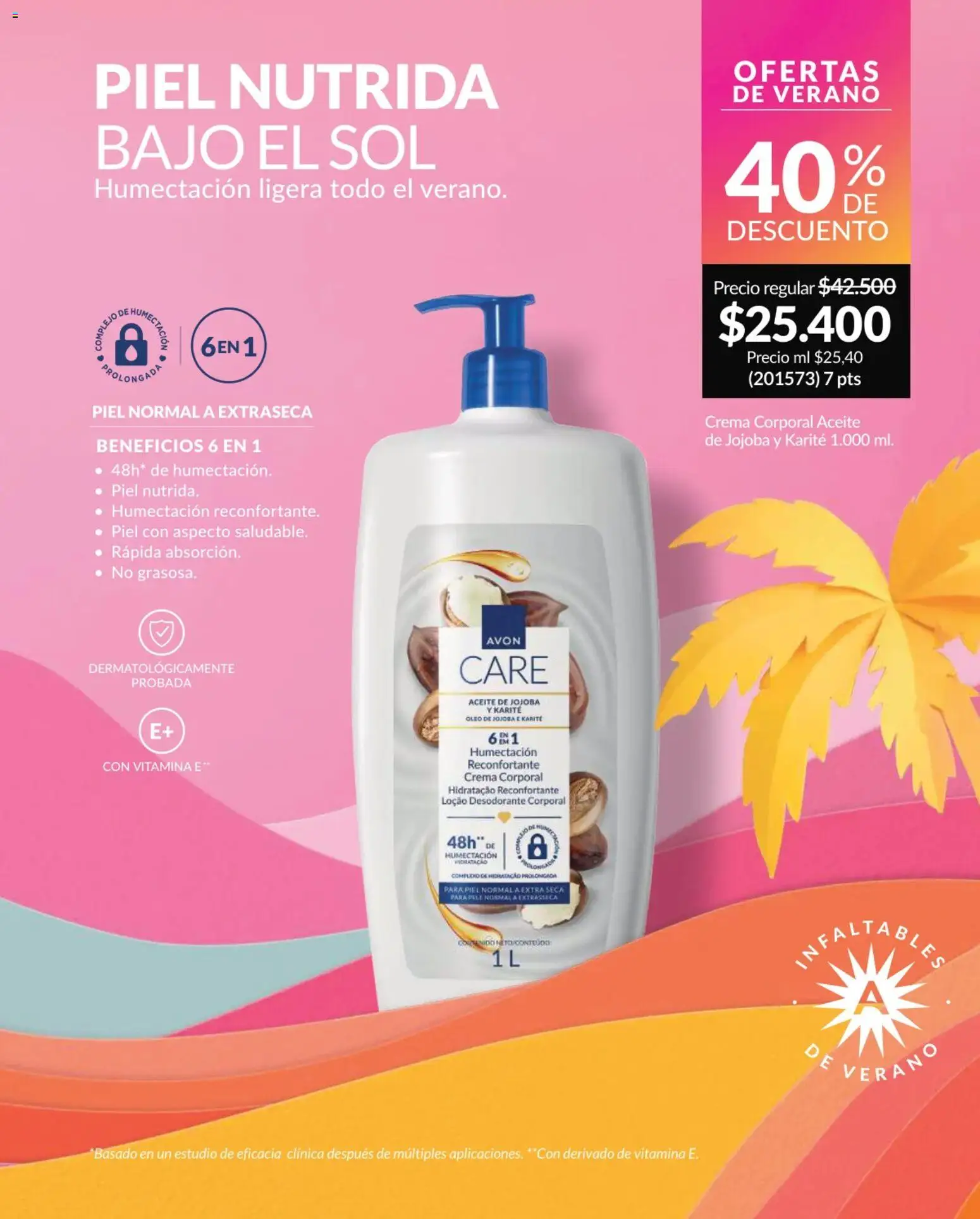 Avon revista - valida desde el 02.01.2026 | Página: 35 | Productos: Crema, Desodorante, Aceite