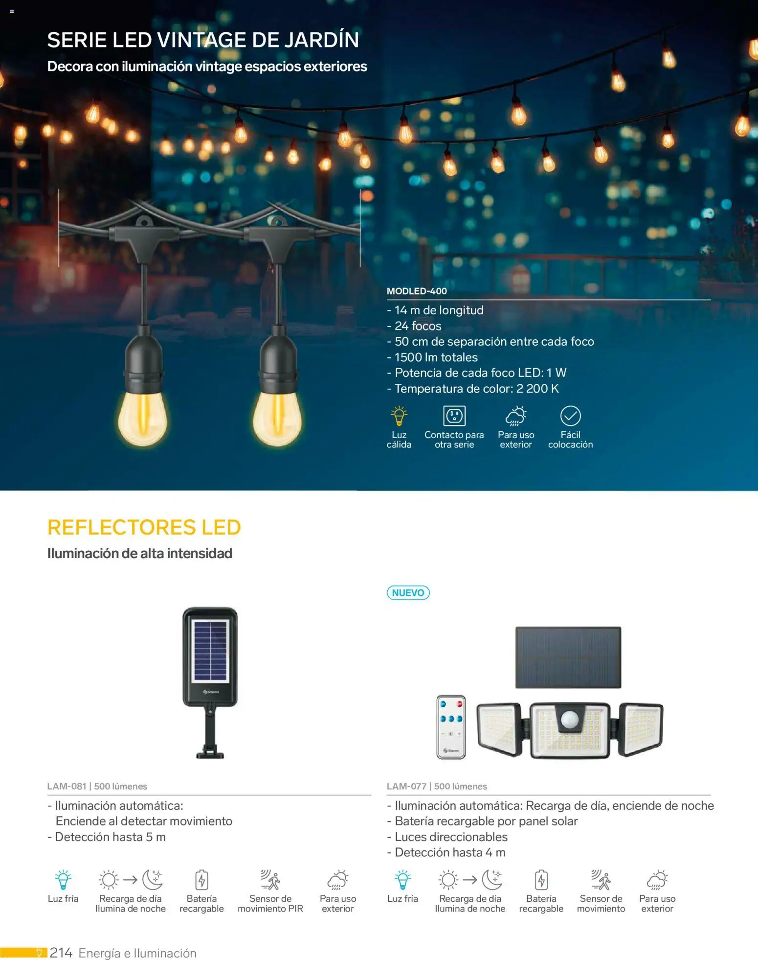 Nuevas ofertas de Steren válidas en toda la República Mexicana desde el 01.01.2026. ¡Encuentra las mejores ofertas en Steren catálogo! | Página: 226 | Productos: Batería, Foco