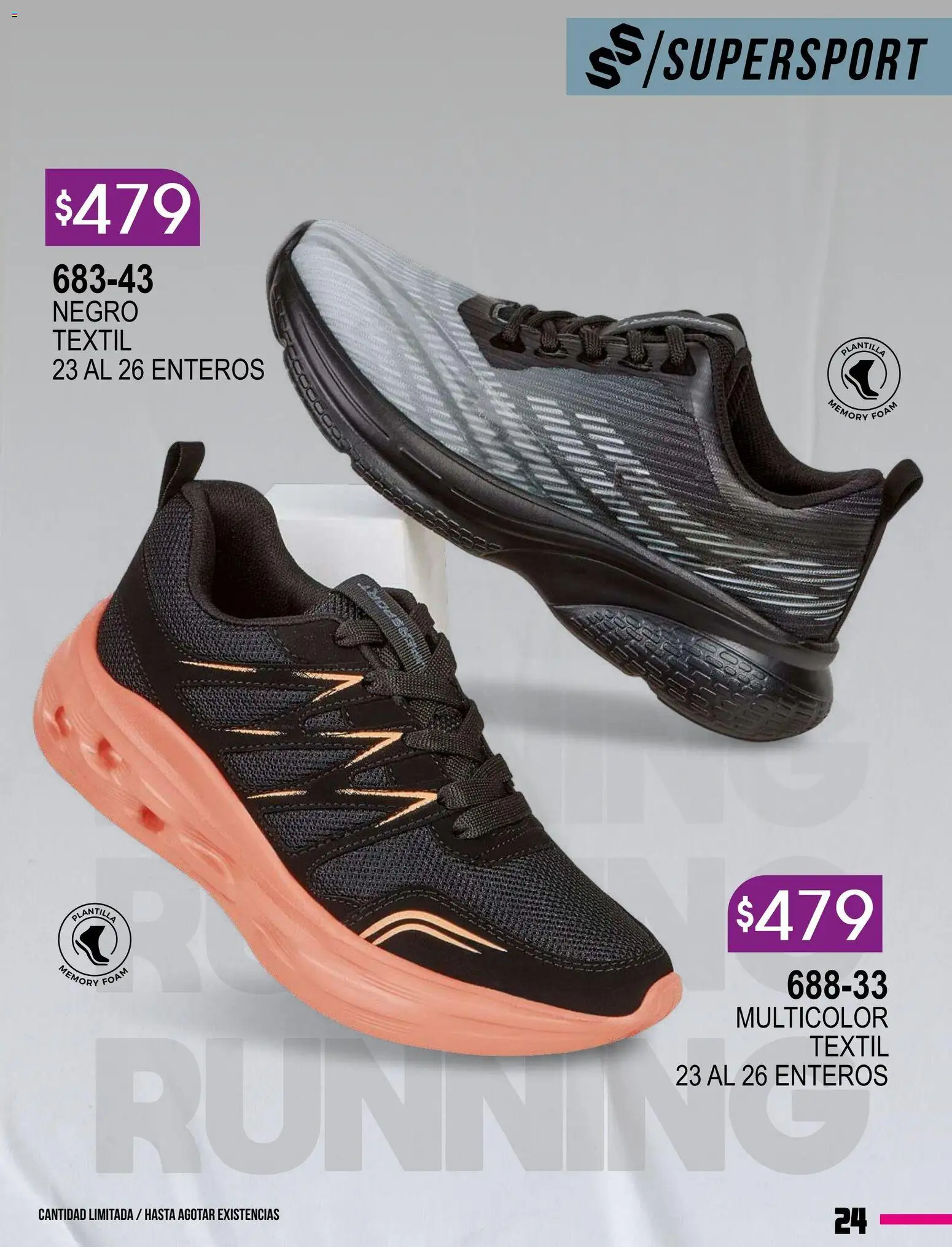 Nuevas ofertas de Cklass válidas en toda la República Mexicana desde el 08.01.2026. ¡Encuentra las mejores ofertas en Cklass catálogo Especial Supersport Dama! | Página: 25