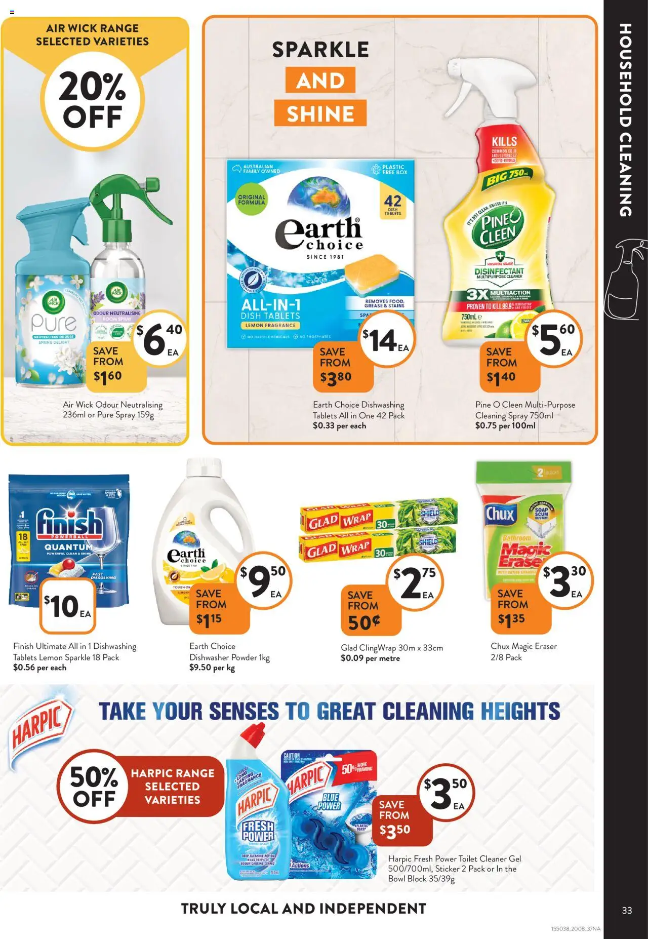 Foodworks catalogue - valid from 20.08.2025 | Page: 33 | Products: Box, Toilet, Fragrance, Powder