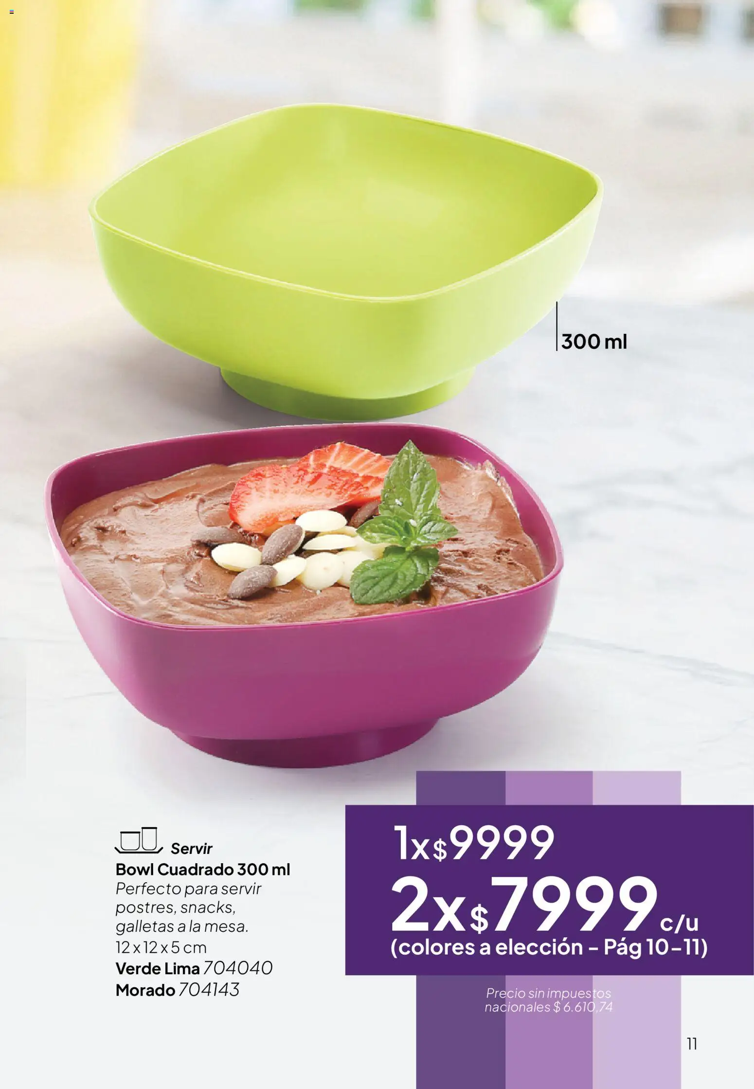 Tupperware Folleto │ válido desde el 28.04.2026 | Página: 12 | Productos: Bowl, Lima, Galletas