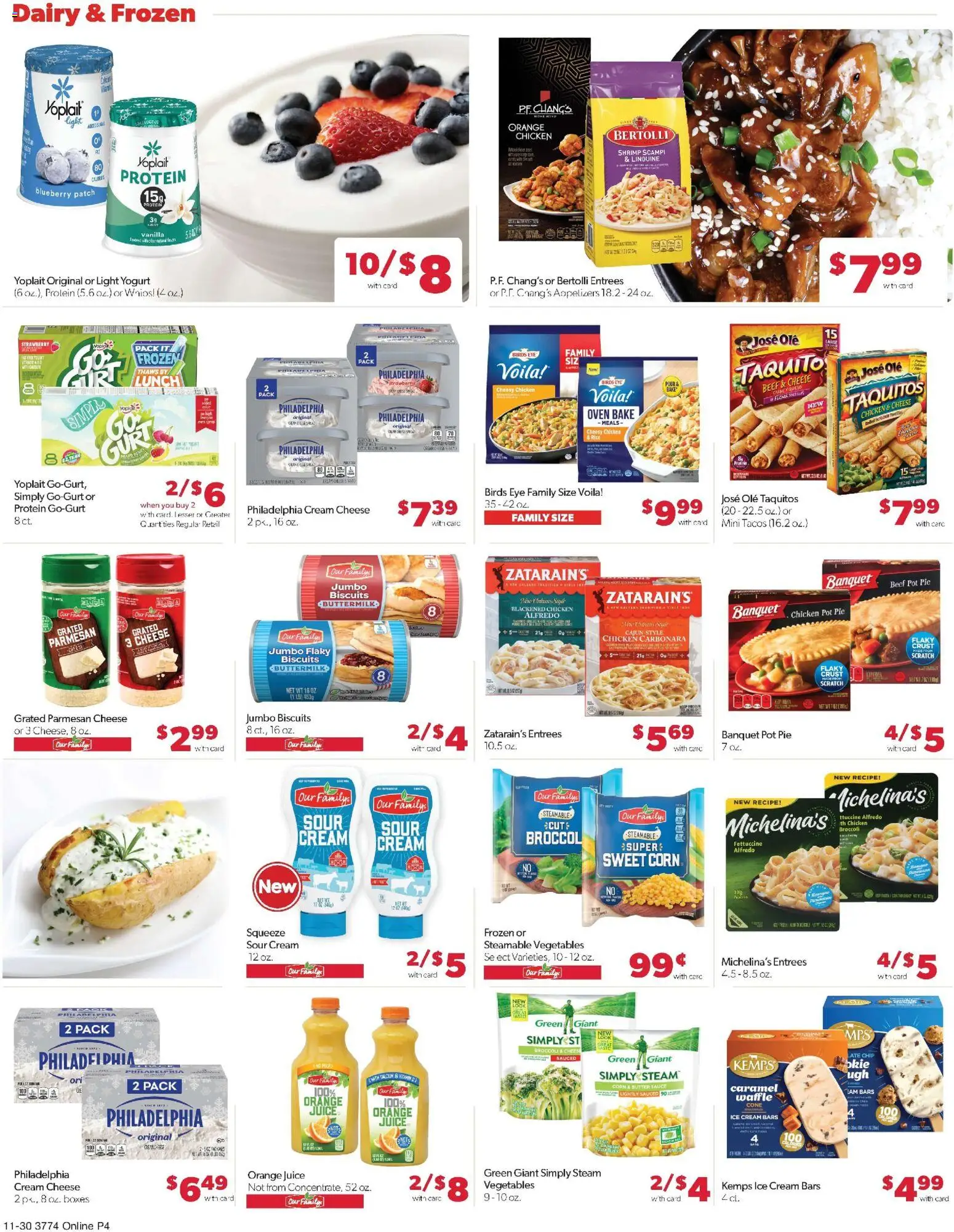 Family Fare Weekly Ad - NE - valid from 30.11.2025 | Page: 13 | Products: Broccoli, Cheese, Juice, Cream