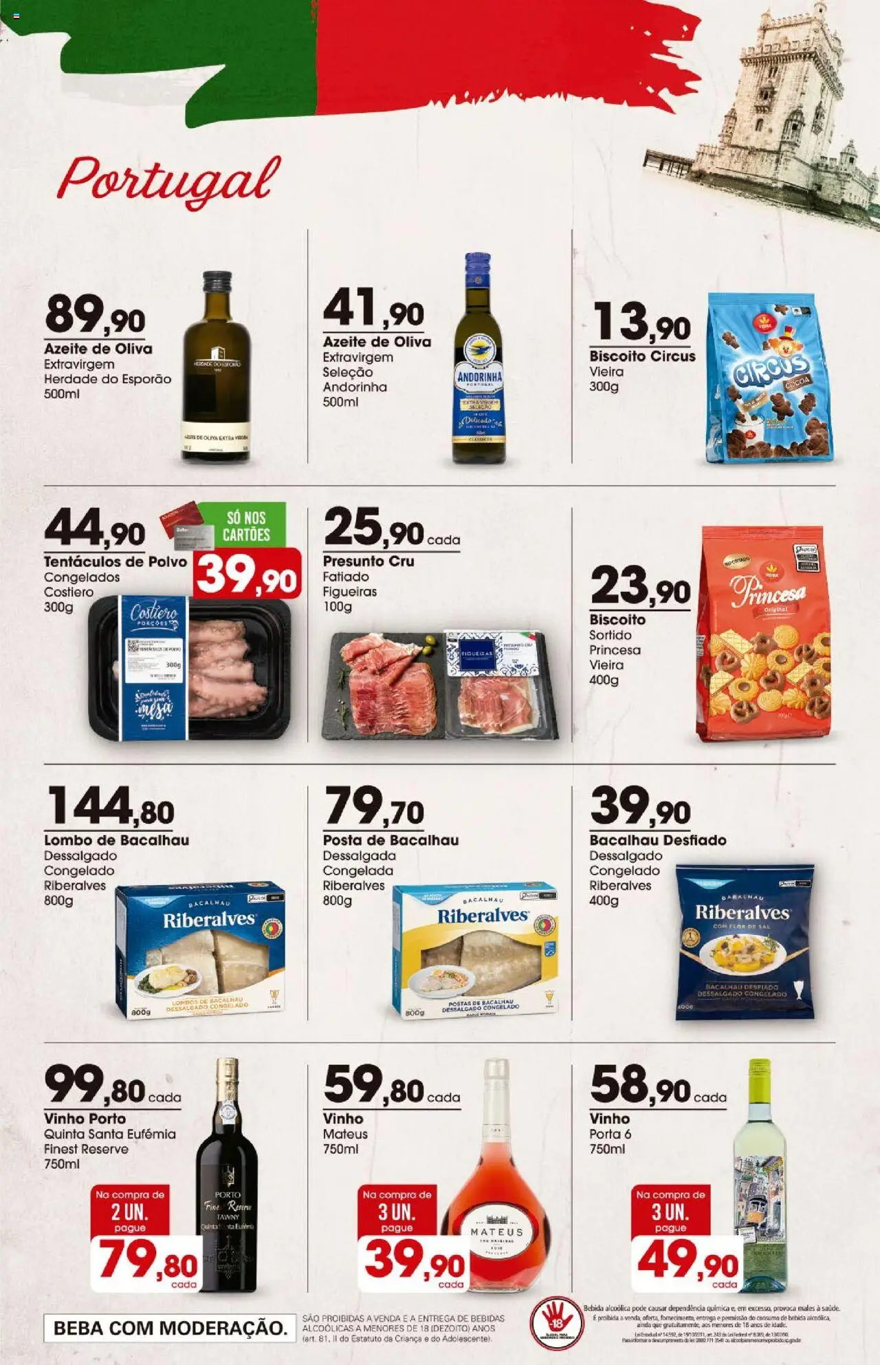 Zaffari Folheto - válido de 07.08.2025 | Página: 7 | Produtos: Polvo, Presunto, Presunto cru, Azeite