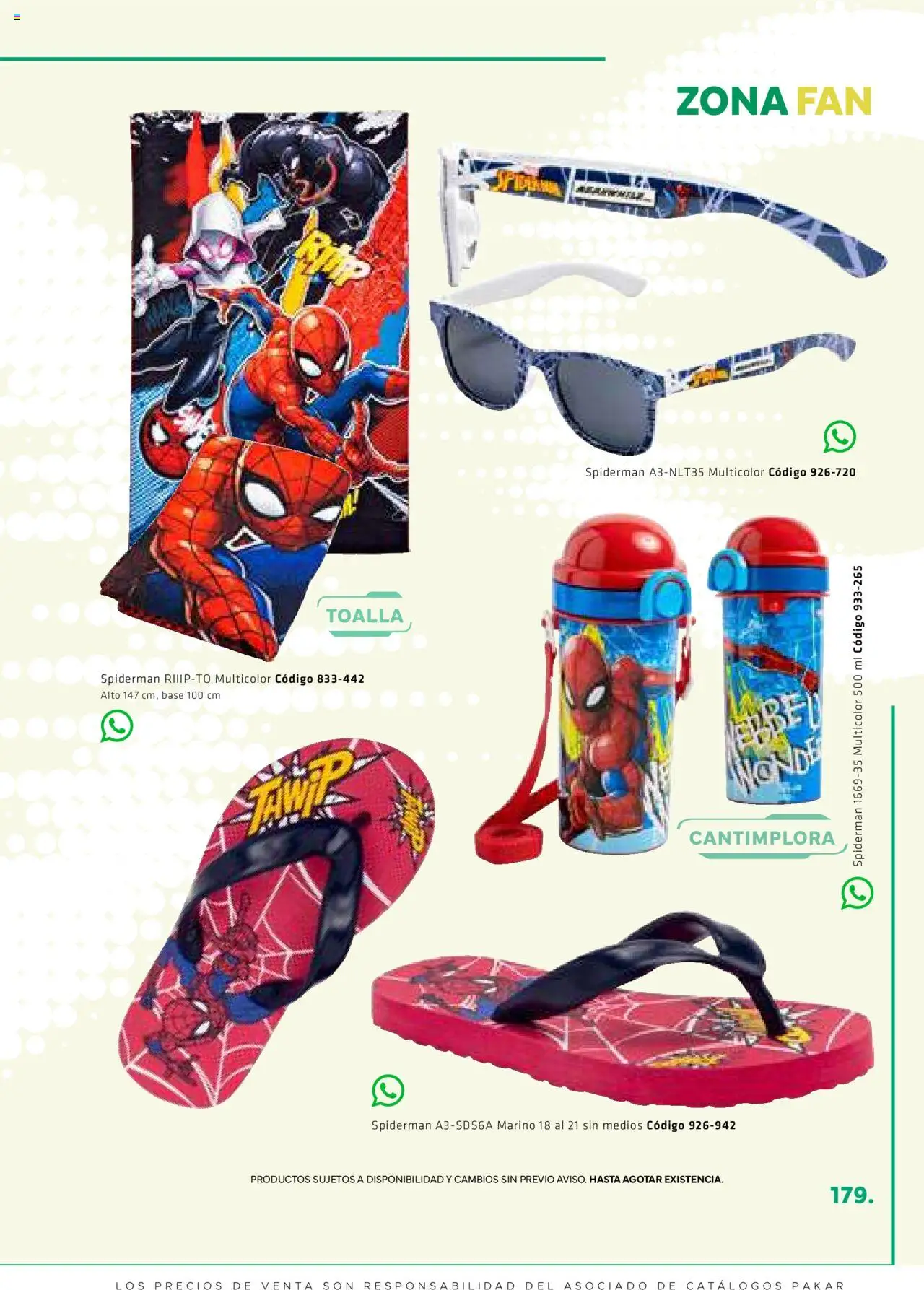 Nuevas ofertas de SC Pakar válidas en toda la República Mexicana desde el 28.02.2025. ¡Encuentra las mejores ofertas en SC Pakar catálogo Premium - Kids! | Página: 179 | Productos: Toalla