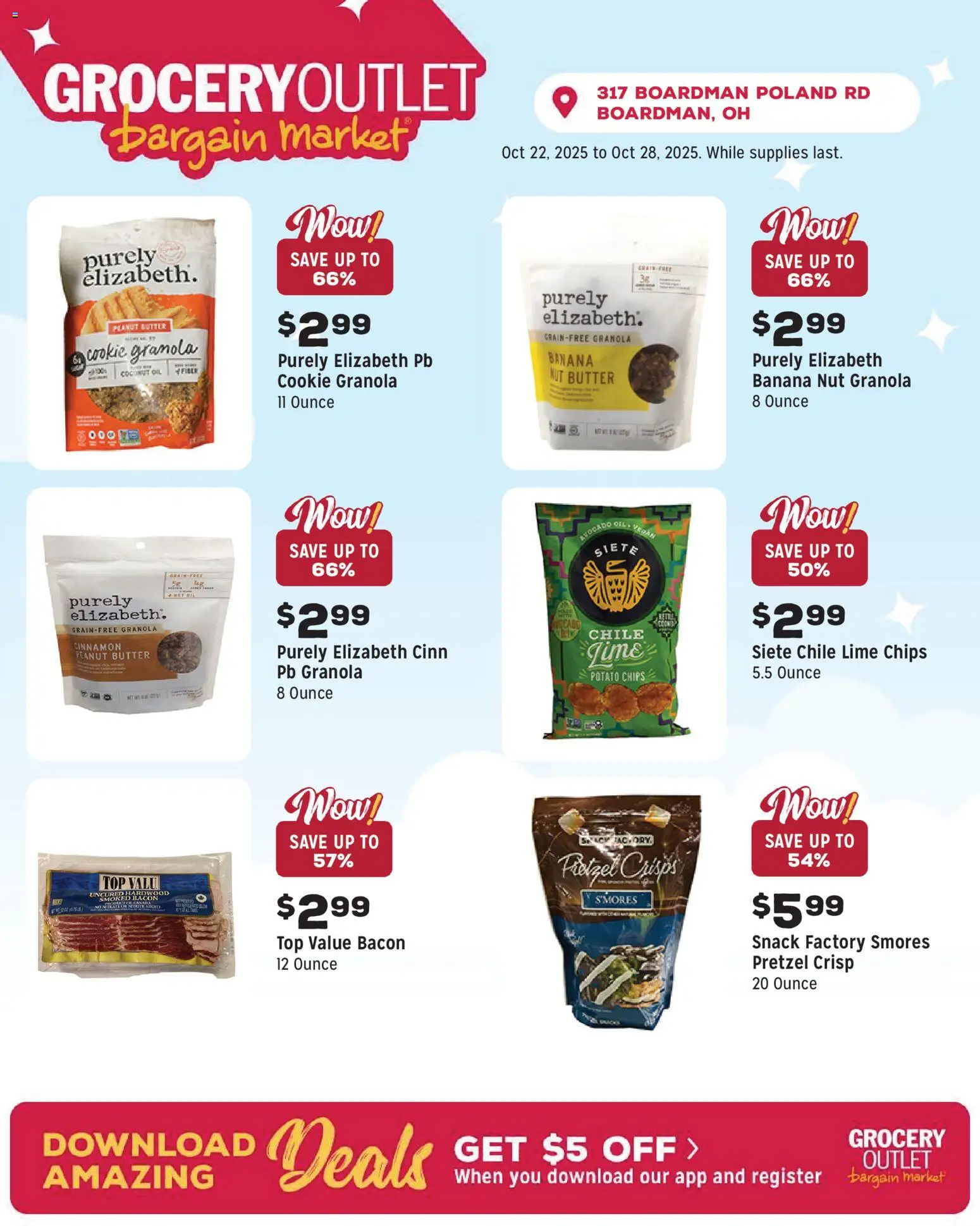 Grocery Outlet Weekly Ad - OH - valid from 22.10.2025 | Page: 9 | Products: Coconut Oil, Butter, Chips, Lime