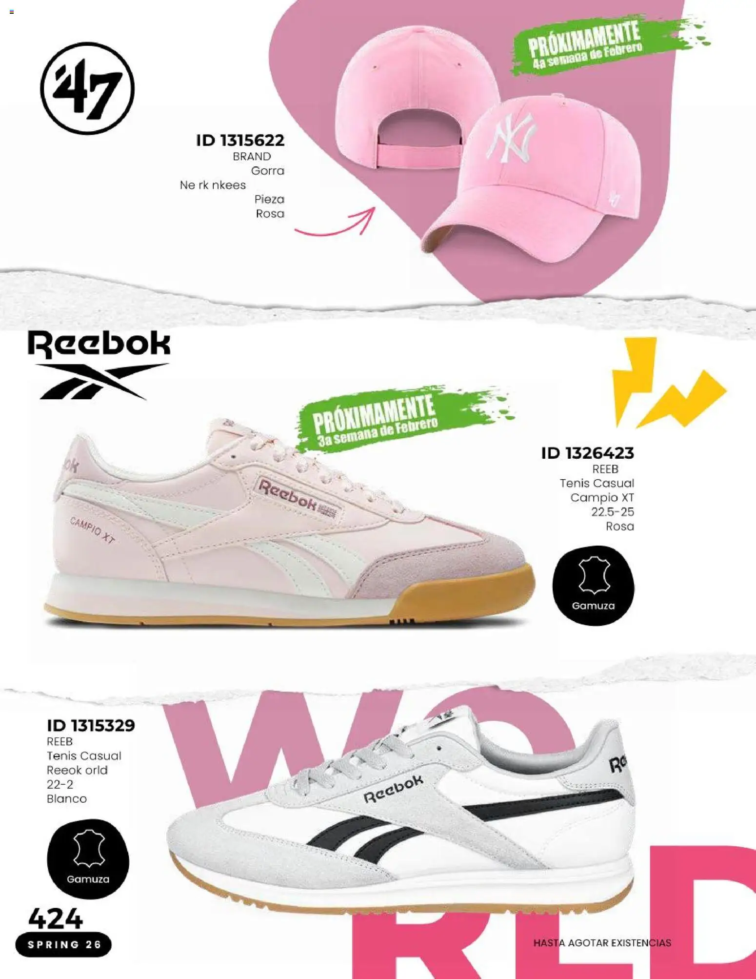 Nuevas ofertas de Price Shoes válidas en toda la República Mexicana desde el 15.02.2026. ¡Encuentra las mejores ofertas en Price Shoes catálogo ! | Página: 424 | Productos: Tenis, Gorra, Gamuza