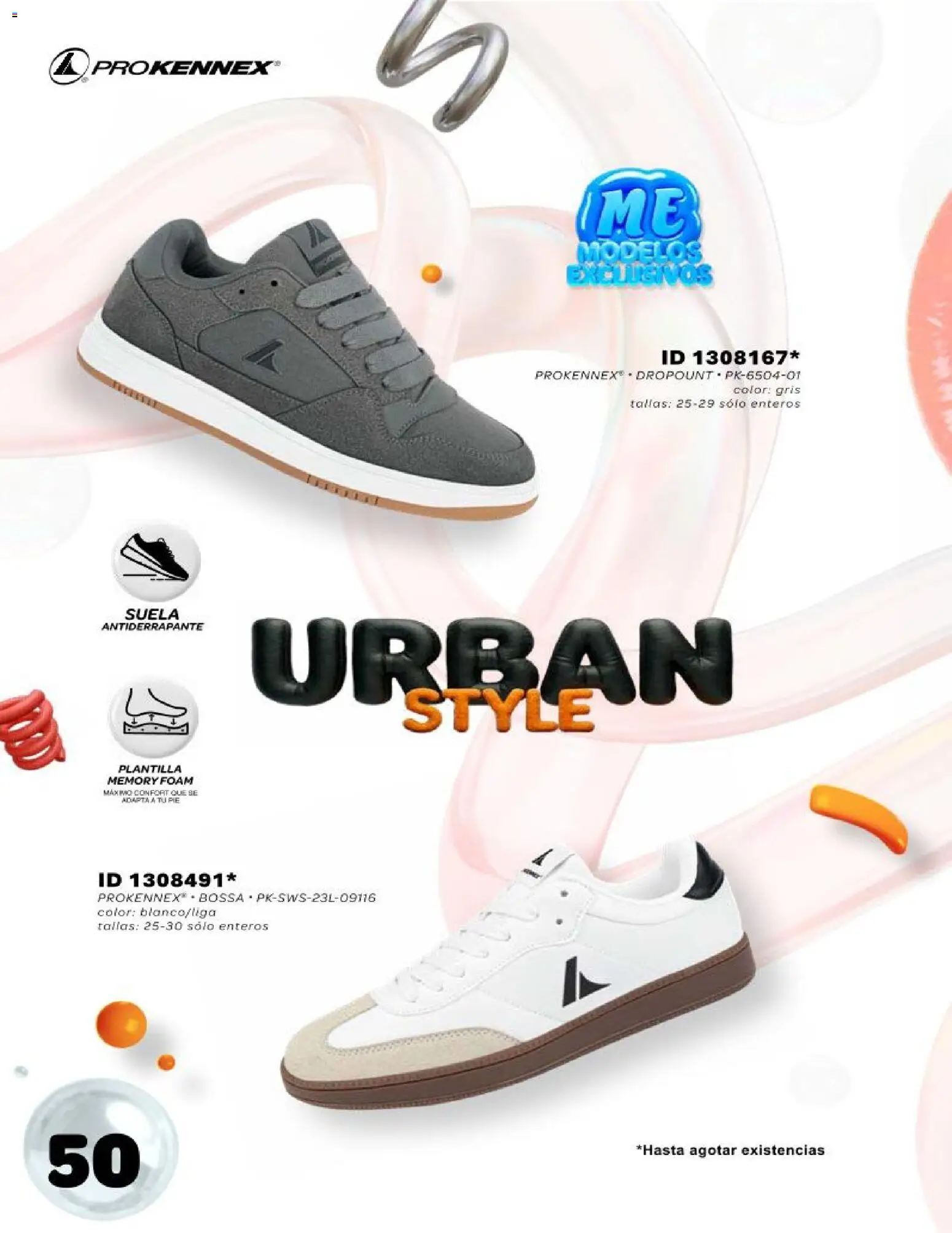 Nuevas ofertas de Price Shoes válidas en toda la República Mexicana desde el 30.03.2026. ¡Encuentra las mejores ofertas en Price Shoes catálogo Prokennex! | Página: 50