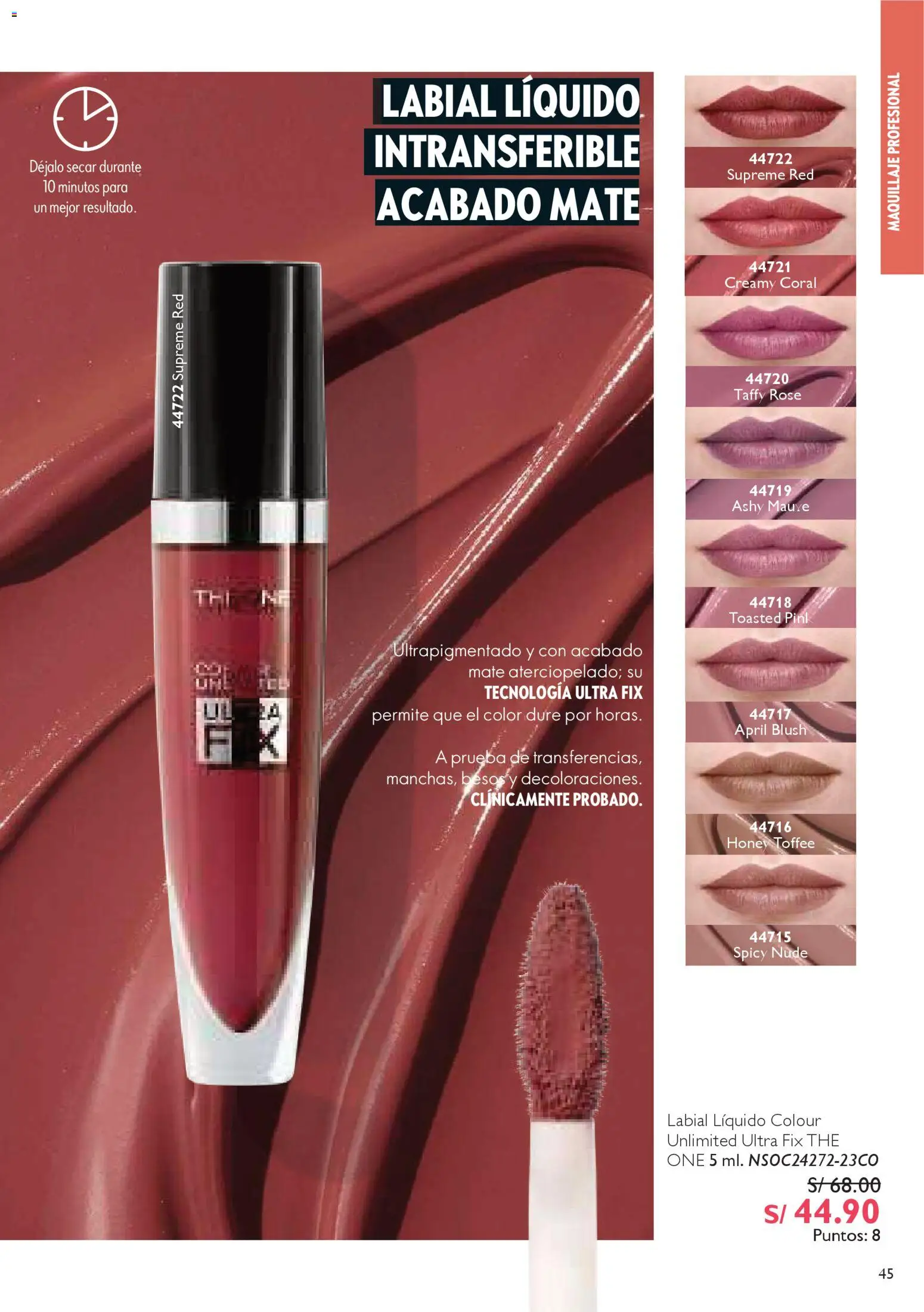 Catálogo Oriflame válido desde 15.11.2025 | Página: 45 | Productos: Maquillaje