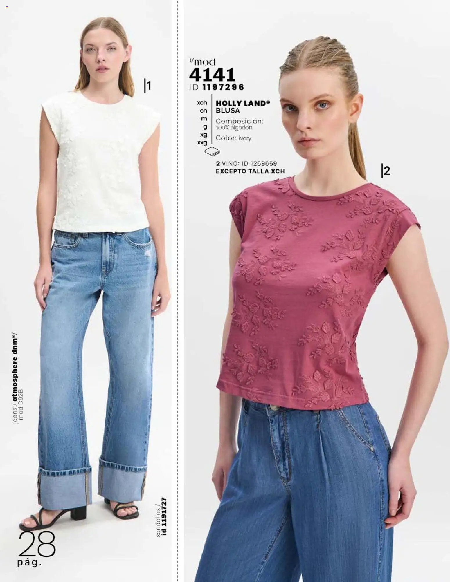 Nuevas ofertas de Price Shoes válidas en toda la República Mexicana desde el 11.03.2026. ¡Encuentra las mejores ofertas en Price Shoes catálogo Ella! | Página: 28 | Productos: Blusa, Algodón, Vino, Sandalias