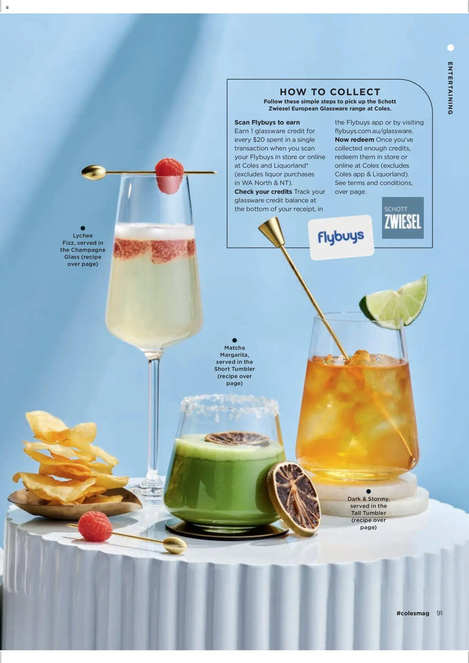 Coles catalogue - valid from 06.11.2025 | Page: 91 | Products: Potatoes, Glassware
