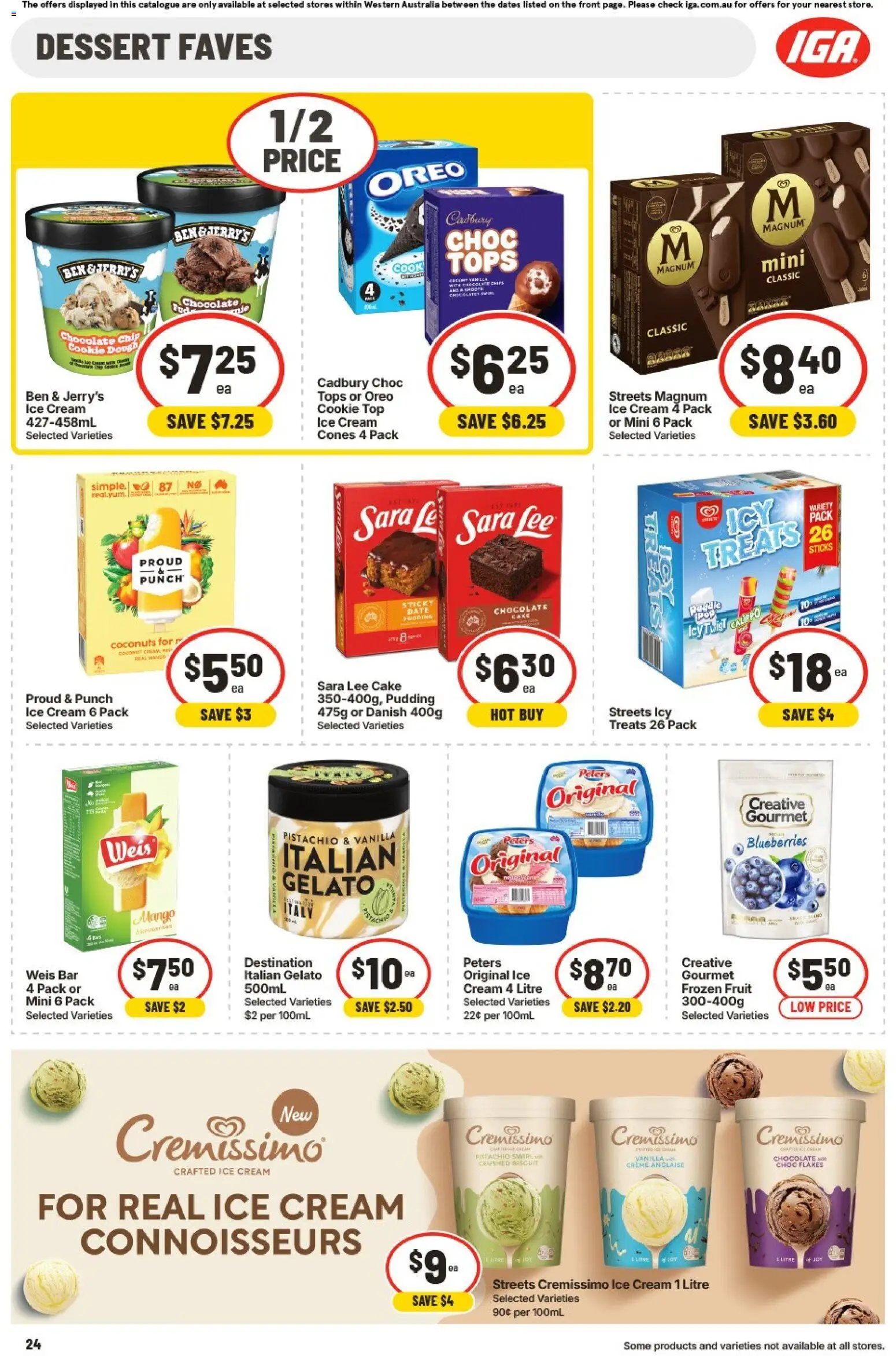 IGA catalogue - valid from 15.04.2026 | Page: 24 | Products: Dairy, Juice, Sugar, Fridge